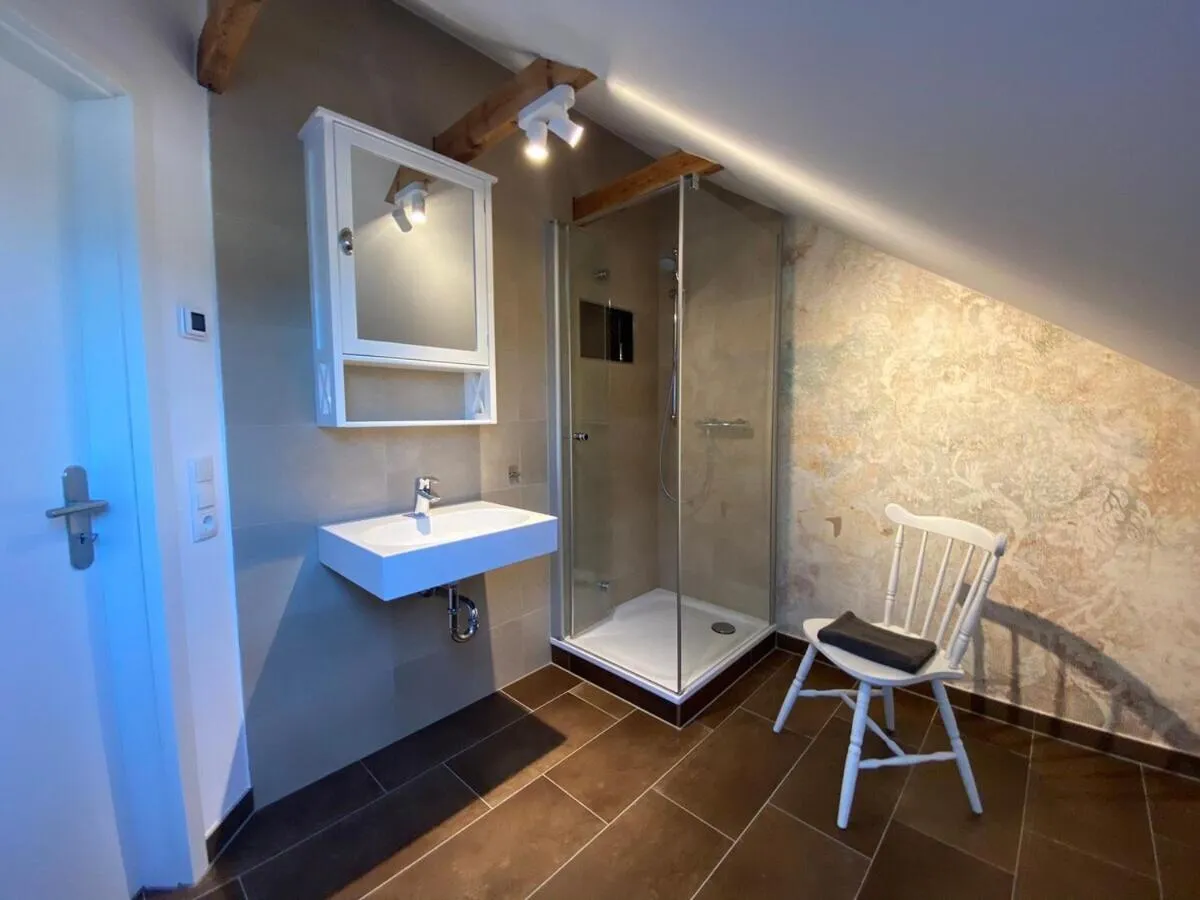 Bathroom in Ferienhaus Chemnitz