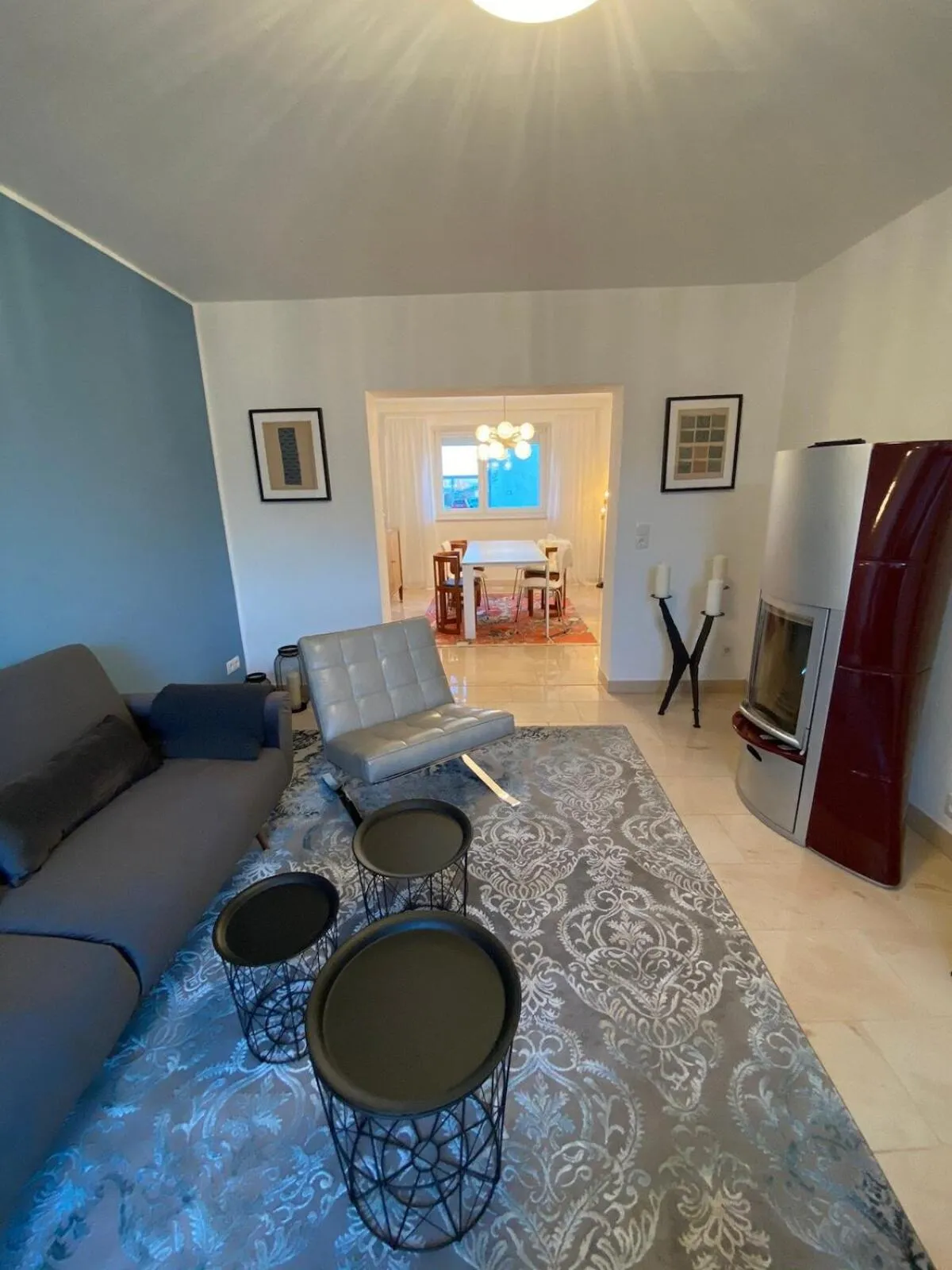 Living room in Ferienhaus Chemnitz