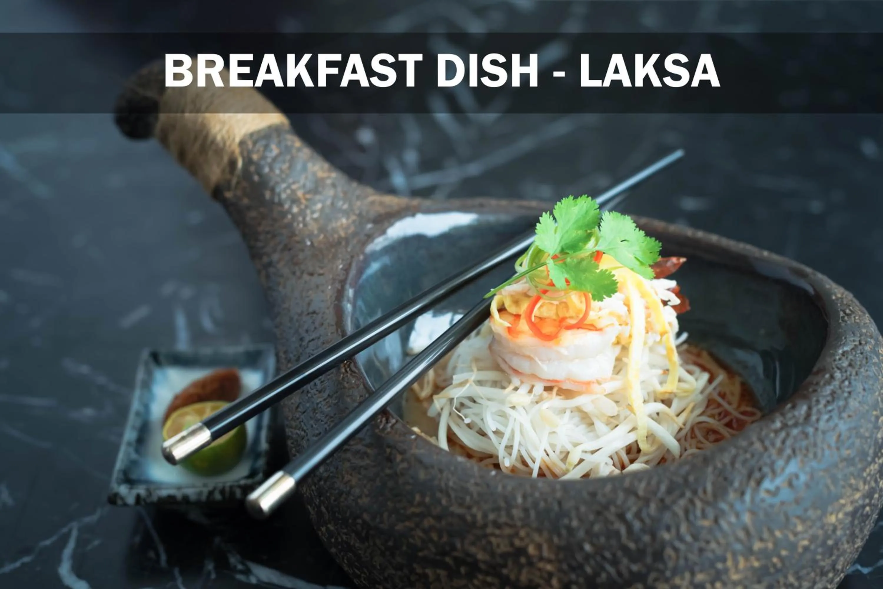 Asian breakfast in Cove 55