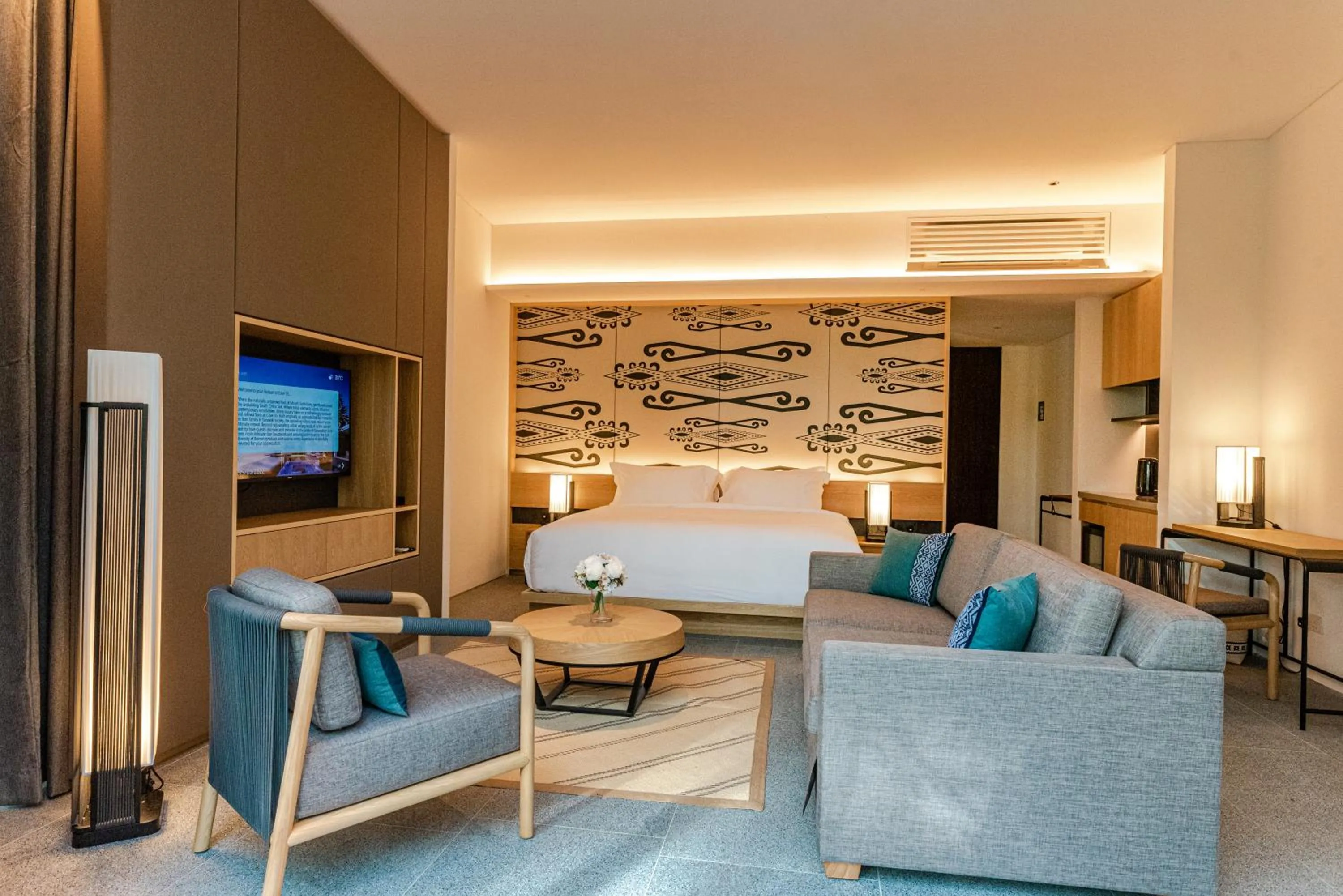 Living room in Cove 55