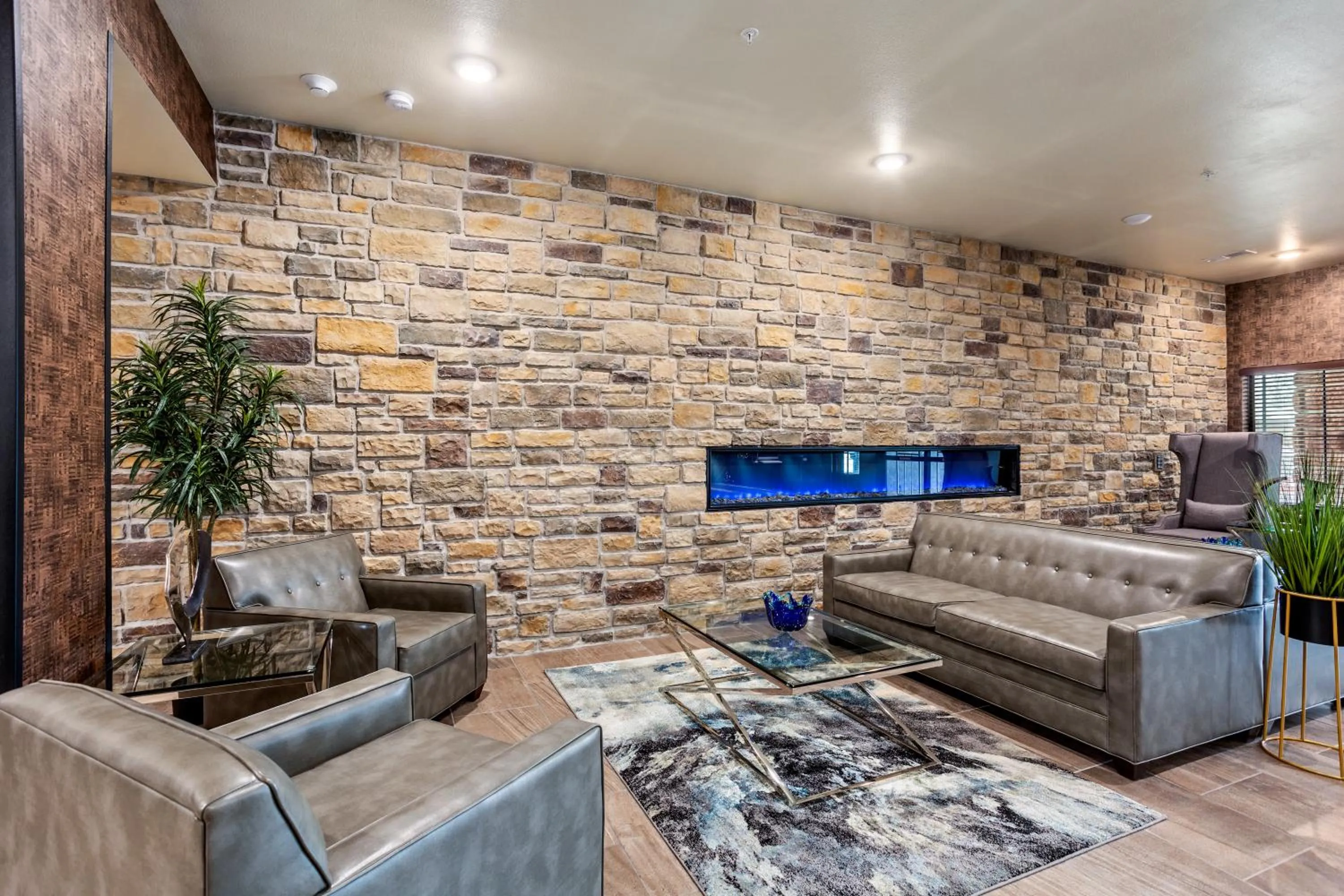 Lobby or reception in Cobblestone Hotel & Suites - Little Chute