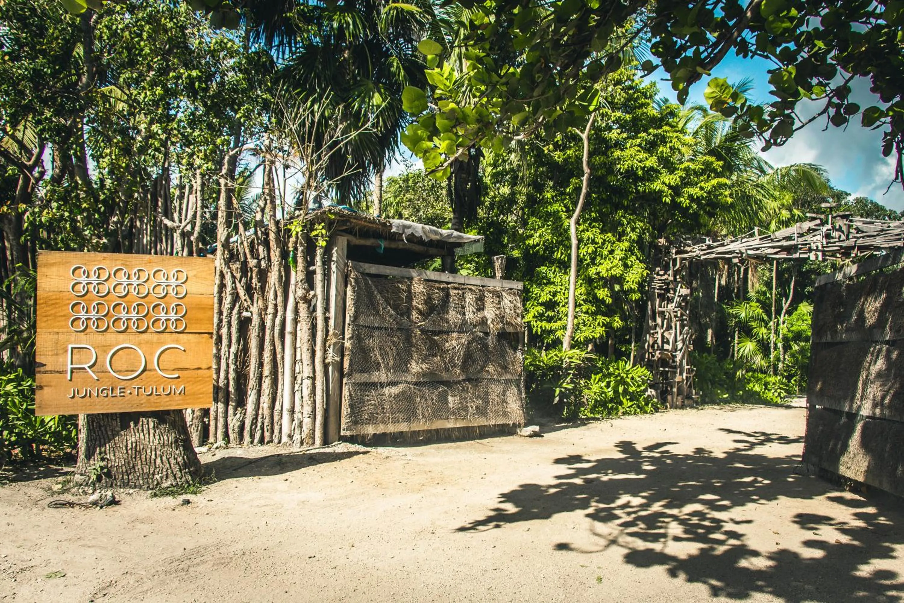 Facade/entrance in Roc Jungle Tulum