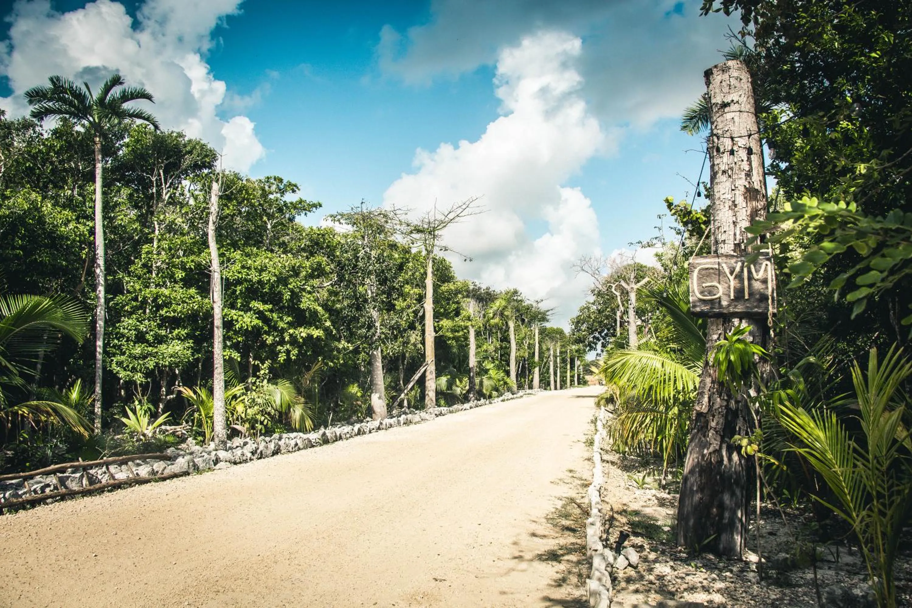 Street view in Roc Jungle Tulum