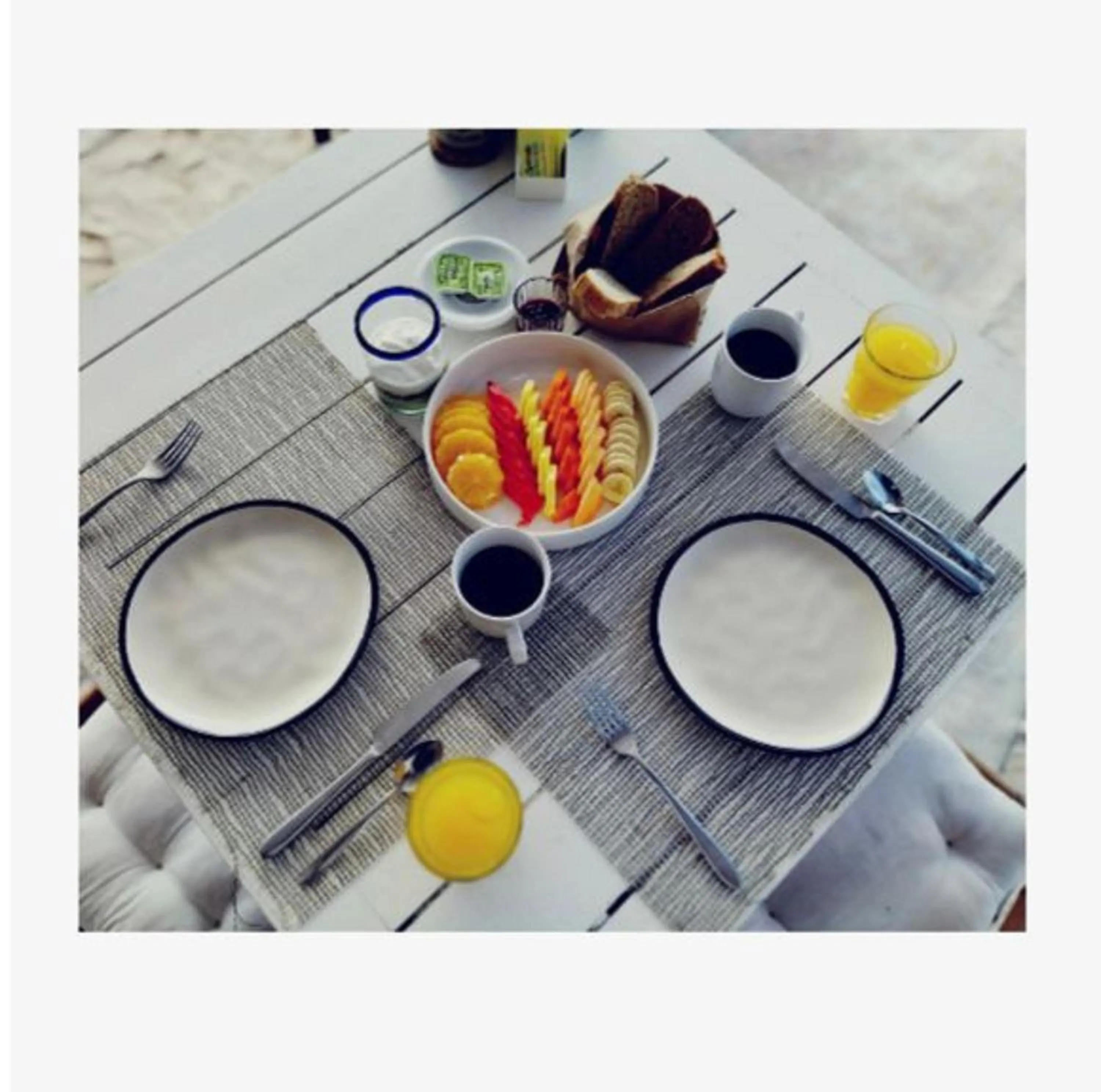 Continental breakfast in Roc Jungle Tulum