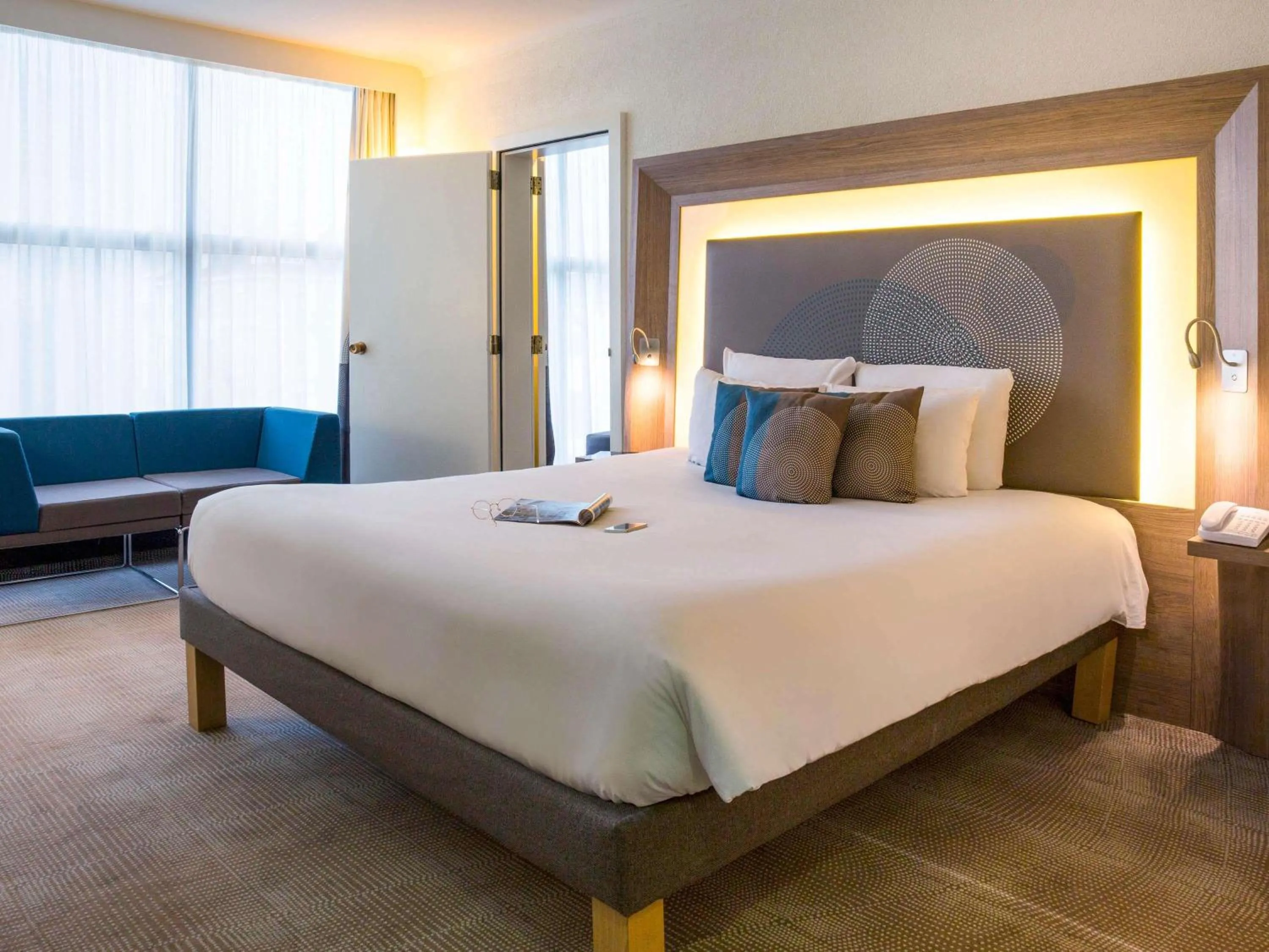 Bedroom, Bed in Novotel Genève Centre