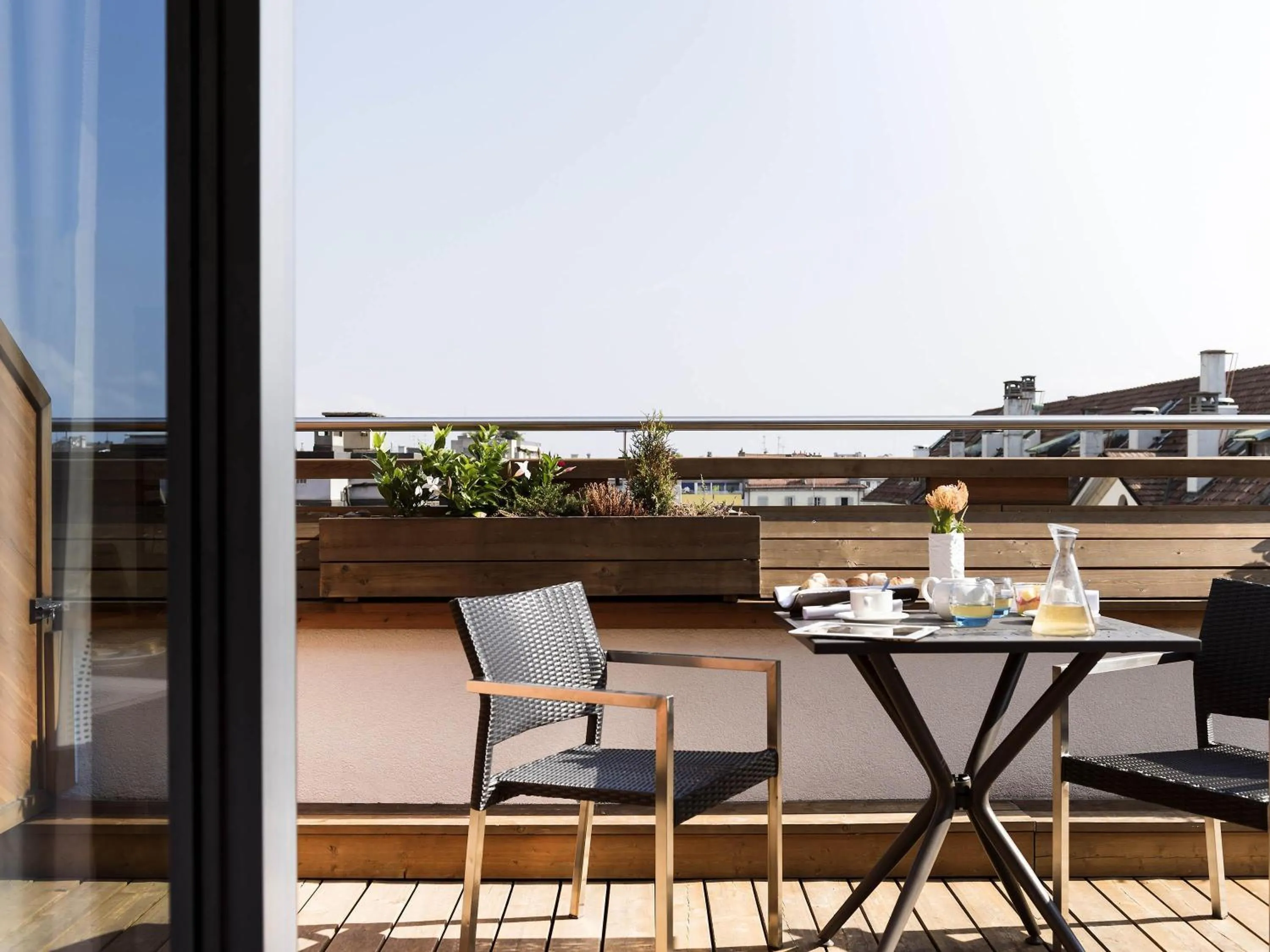 Bedroom in Novotel Genève Centre