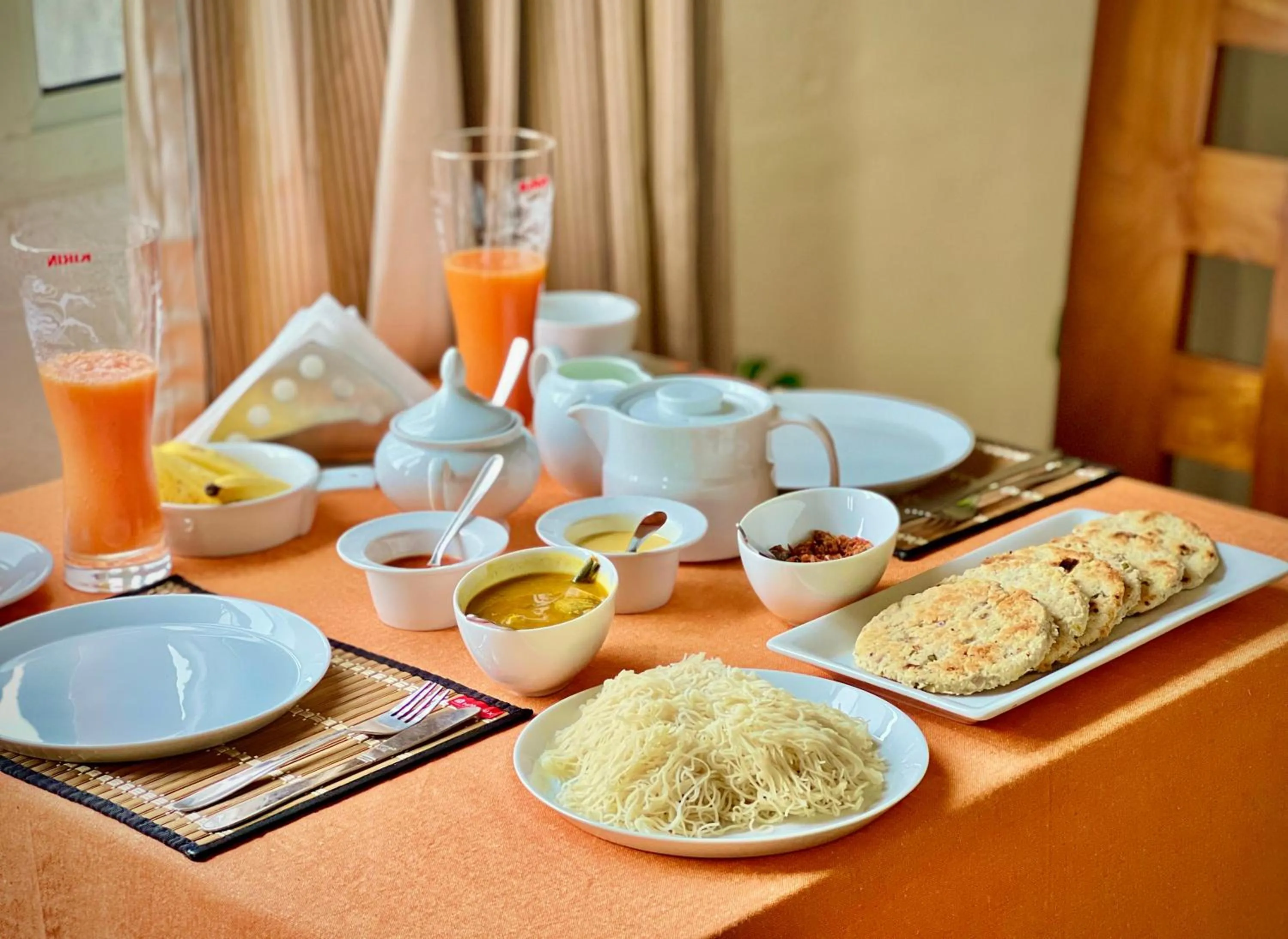 Food and drinks in Hotel Dorset