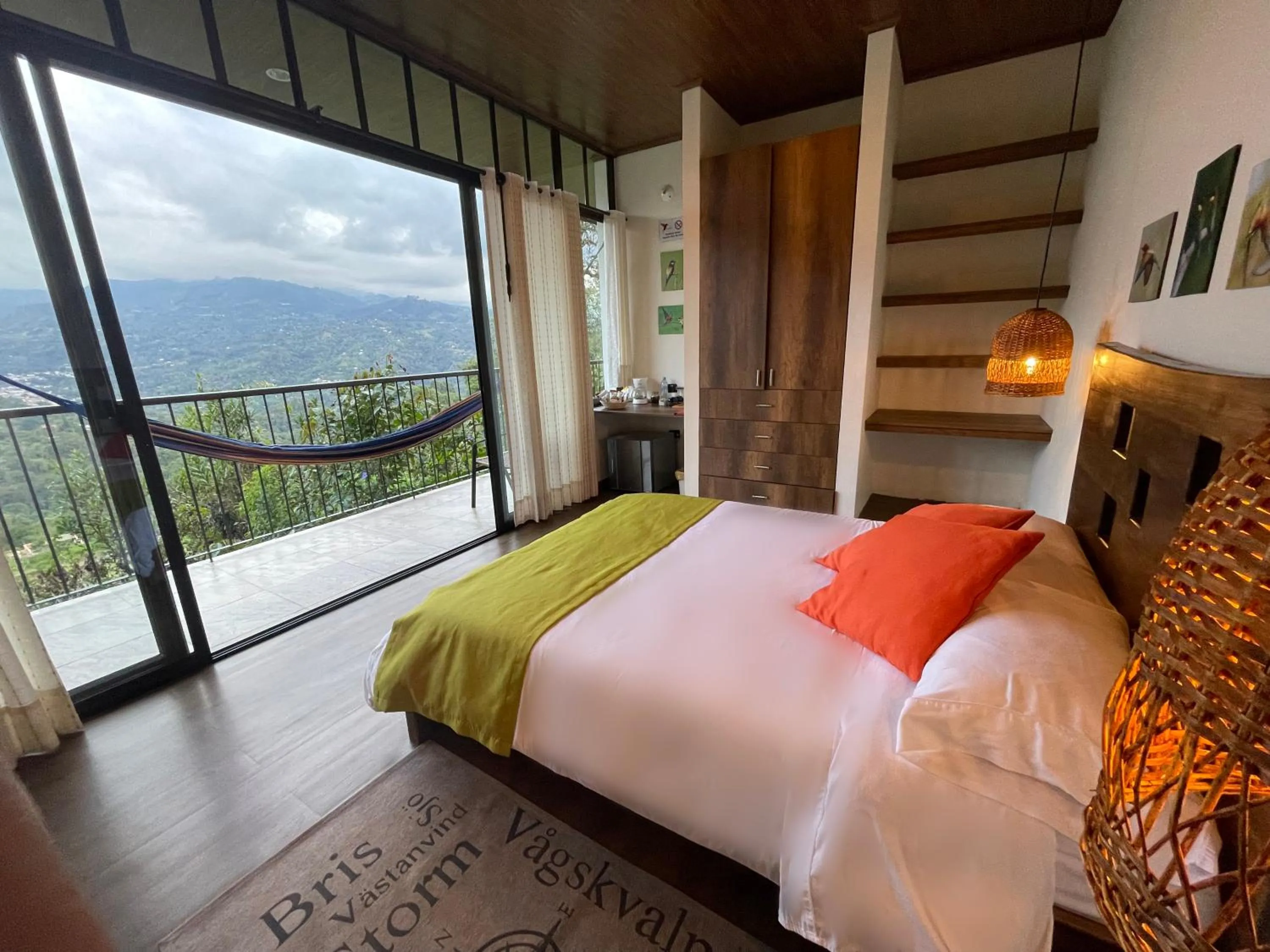 View (from property/room), Bed in Natubri Ecohotel