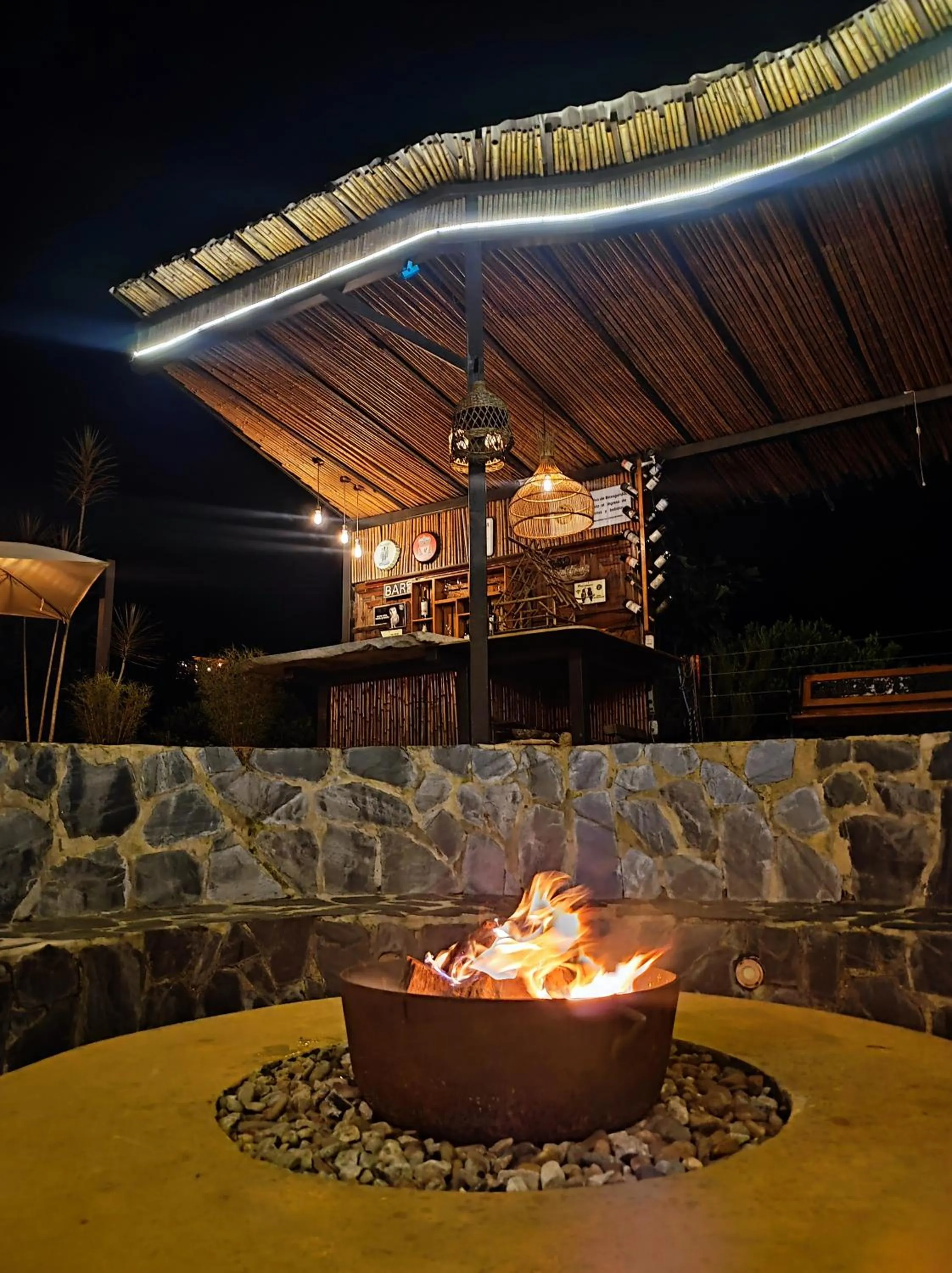 Lounge or bar in Natubri Ecohotel