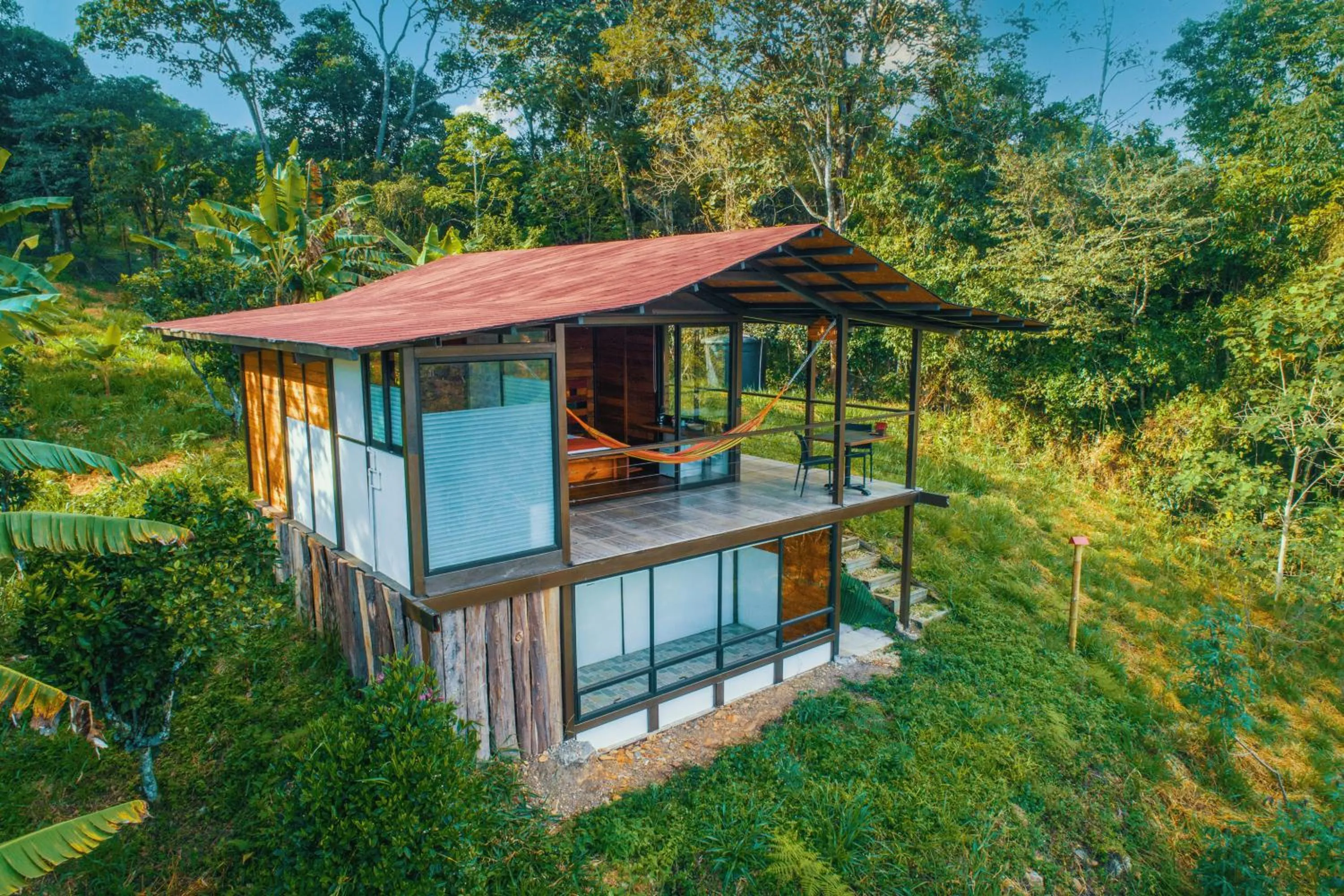 Natural landscape in Natubri Ecohotel