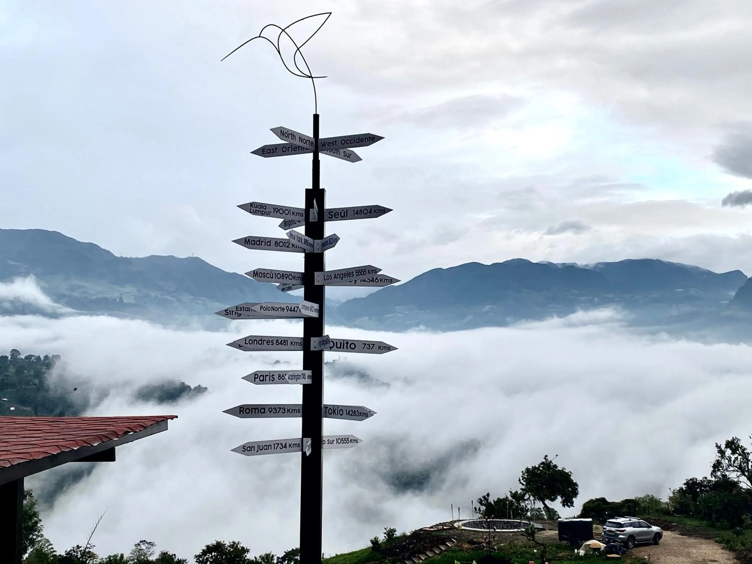 Mountain view in Natubri Ecohotel