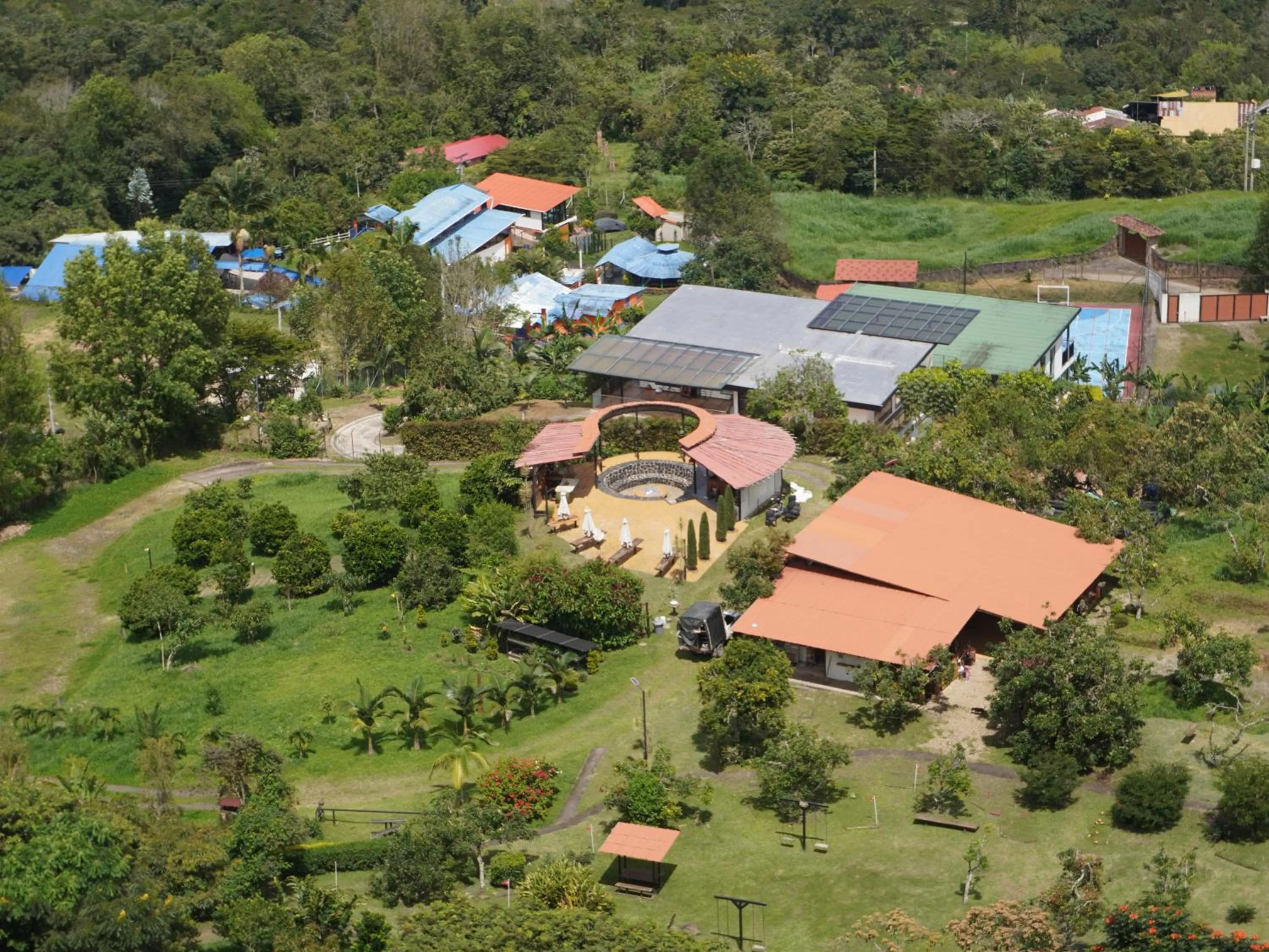 Bird's eye view in Natubri Ecohotel