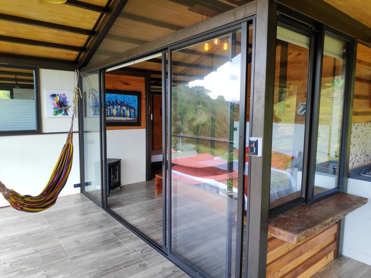 Balcony/Terrace in Natubri Ecohotel