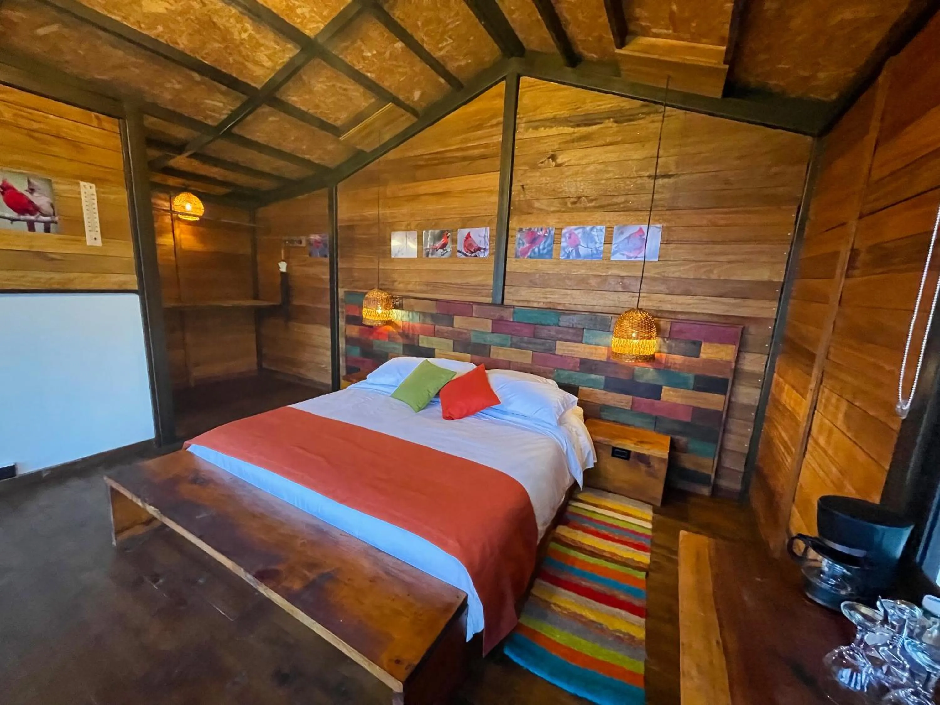 Bedroom, Bed in Natubri Ecohotel