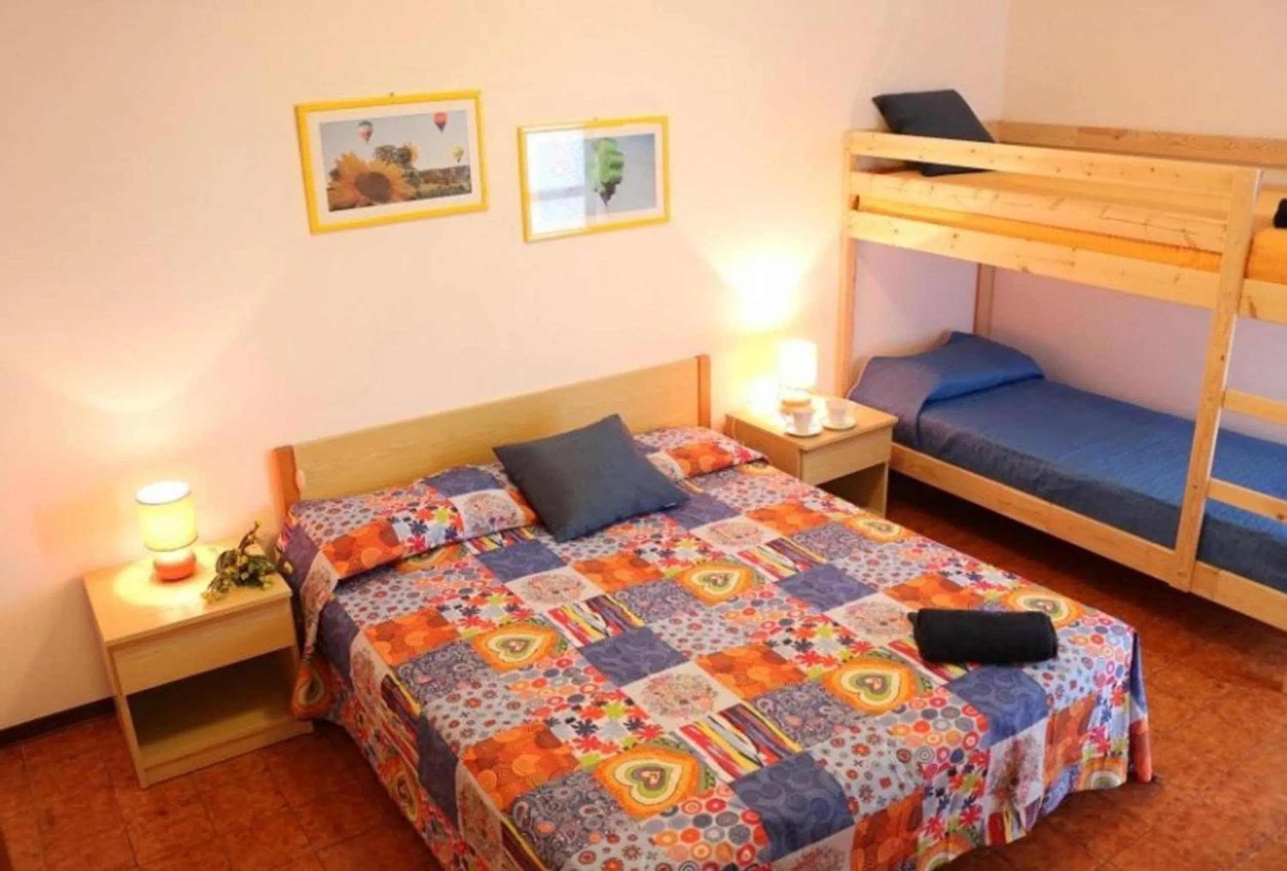 Bedroom, Bed in Superb apartment with sea view