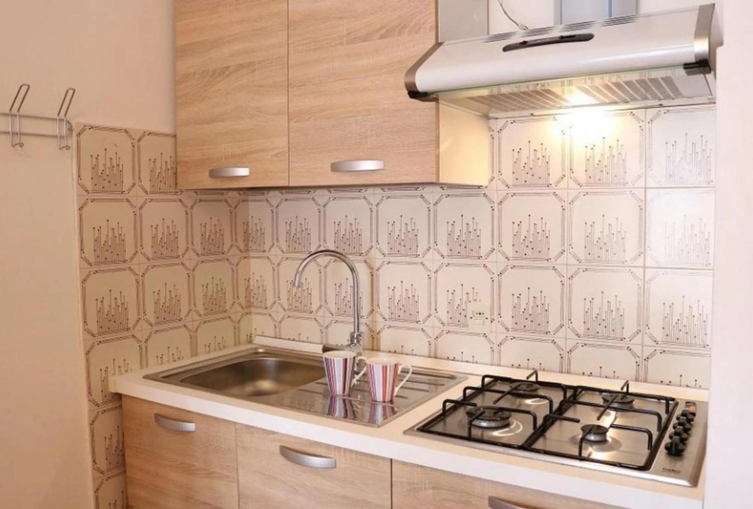 kitchen in Superb apartment with sea view