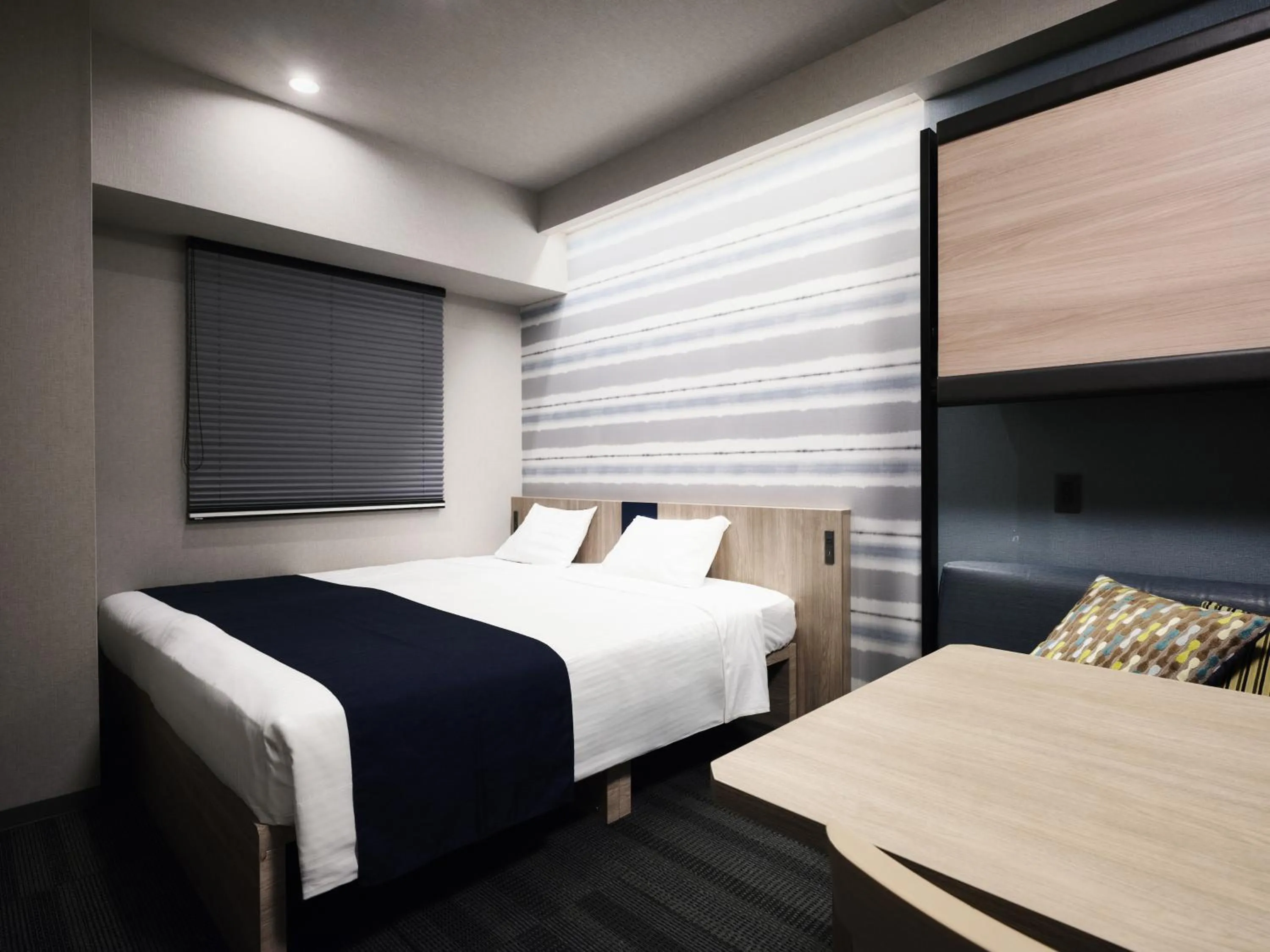 Bed in MONday Apart Asakusabashi Akihabara