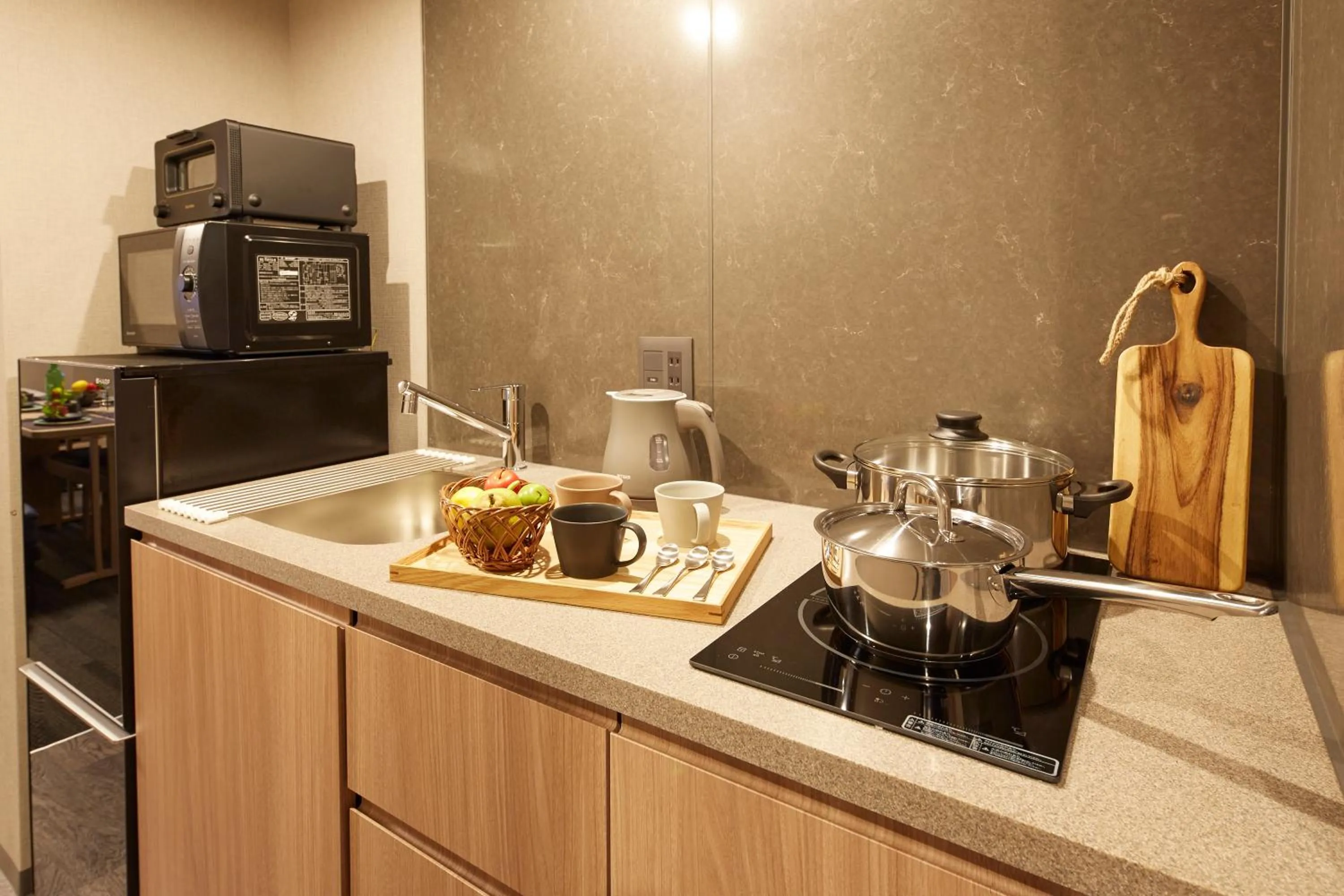 Kitchen or kitchenette in MONday Apart Asakusabashi Akihabara