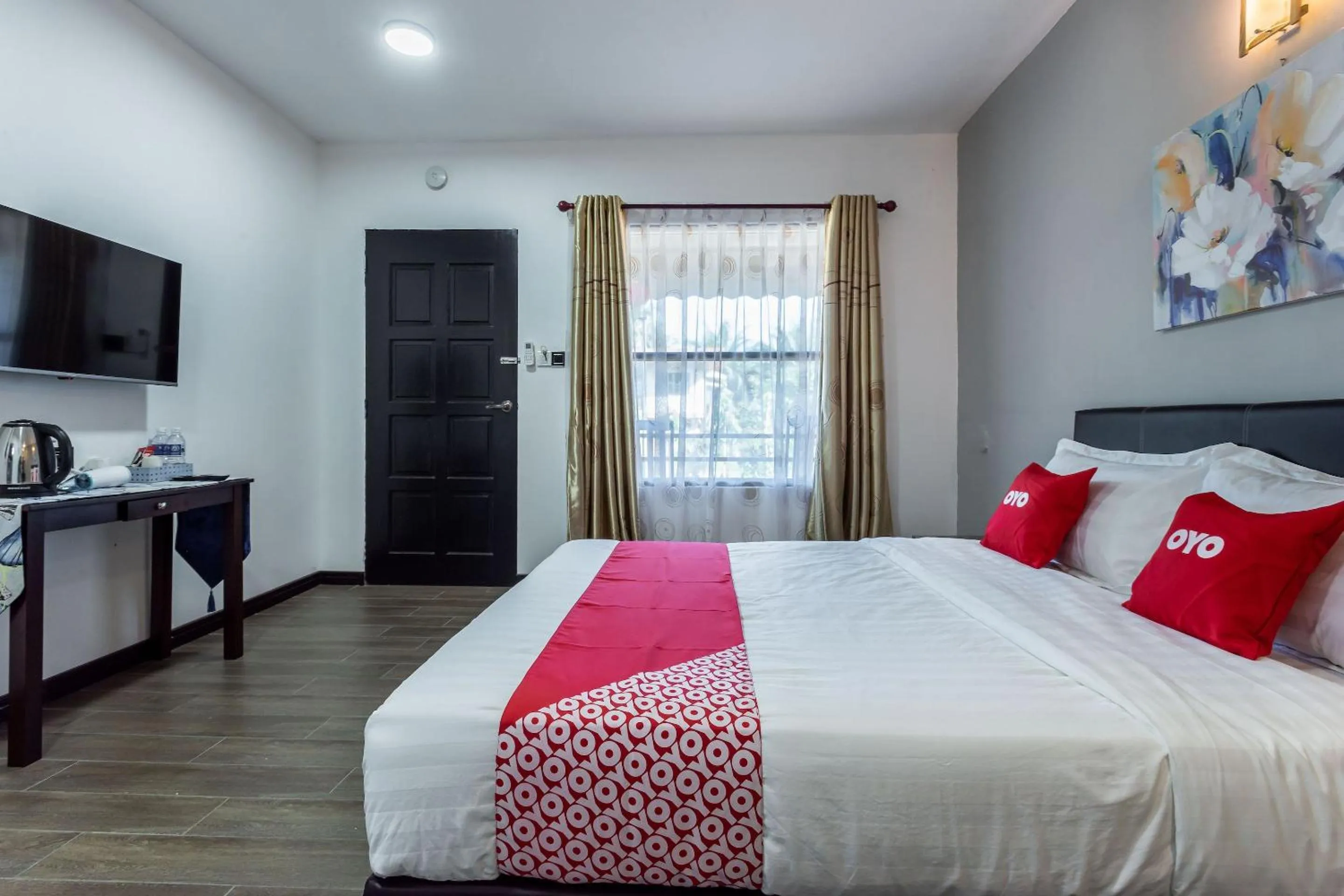 Bedroom in OYO 90149 Pua Family Semporna