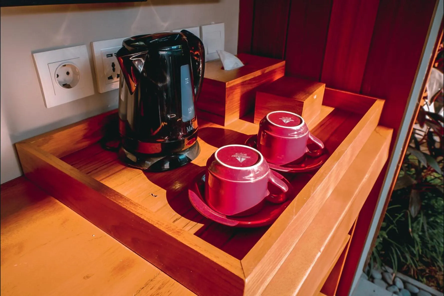 Coffee/tea facilities in Sampatti Villas