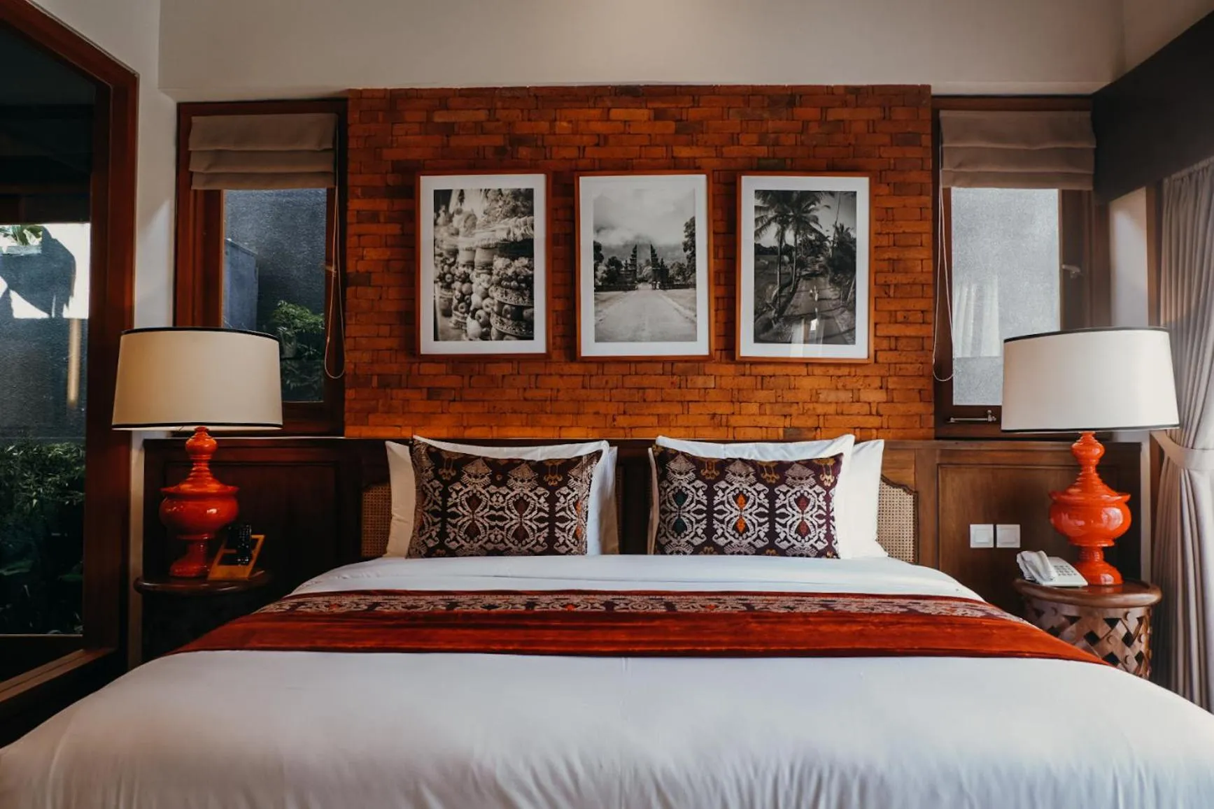 Bed in Sampatti Villas