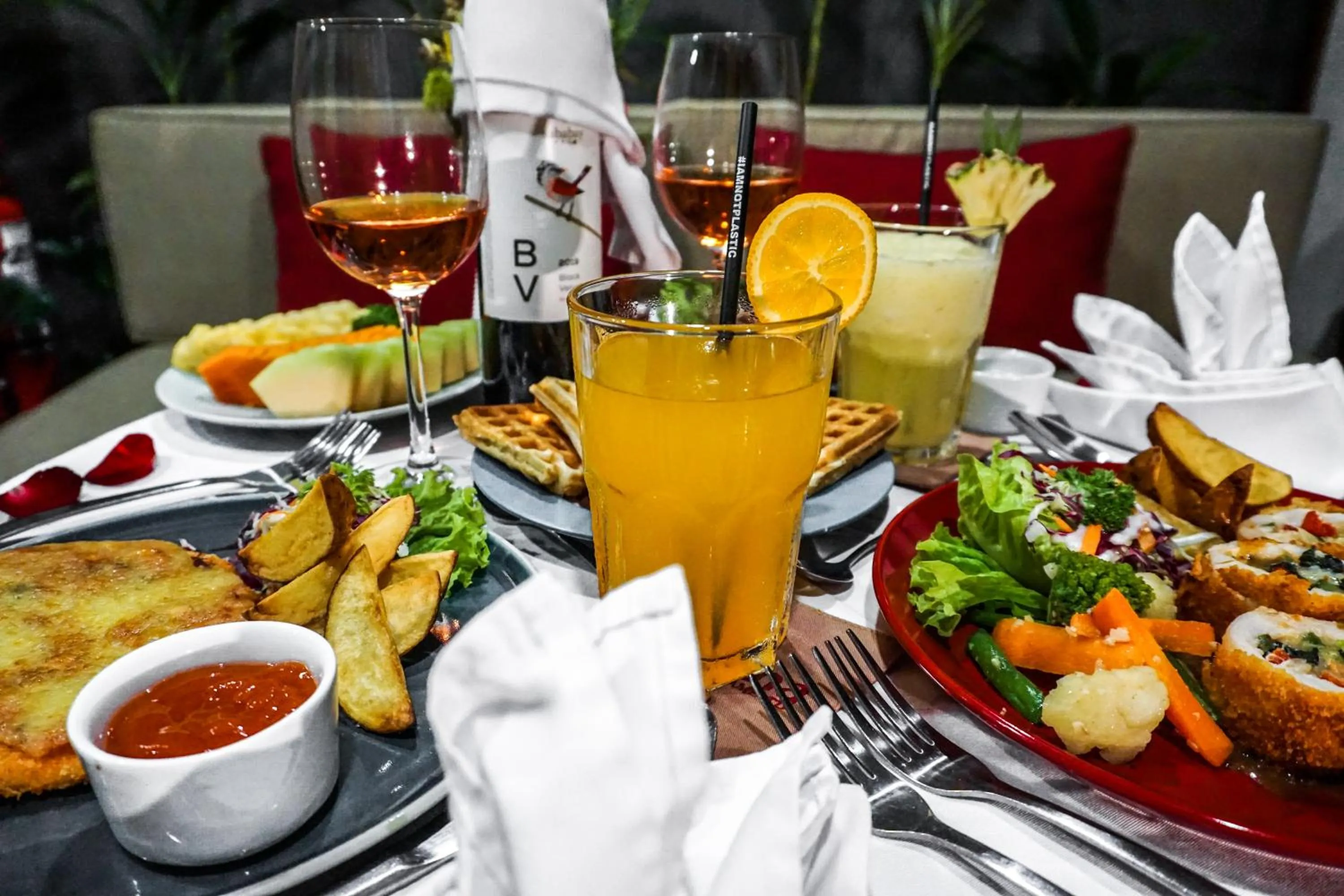 Dinner in Sampatti Villas