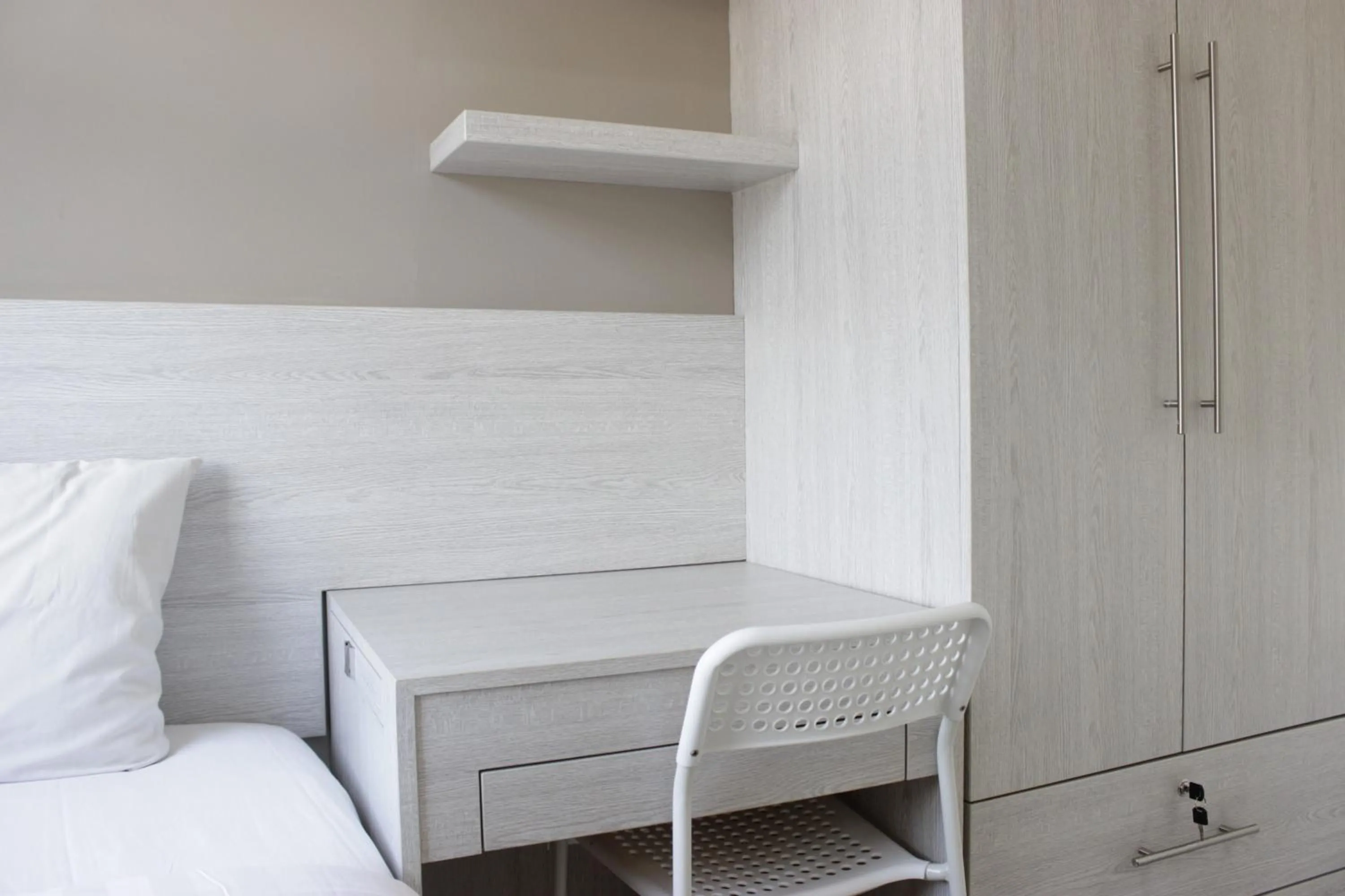 Bed in Spacious 3BR Apartment Parahyangan Residence near UNPAR By Travelio