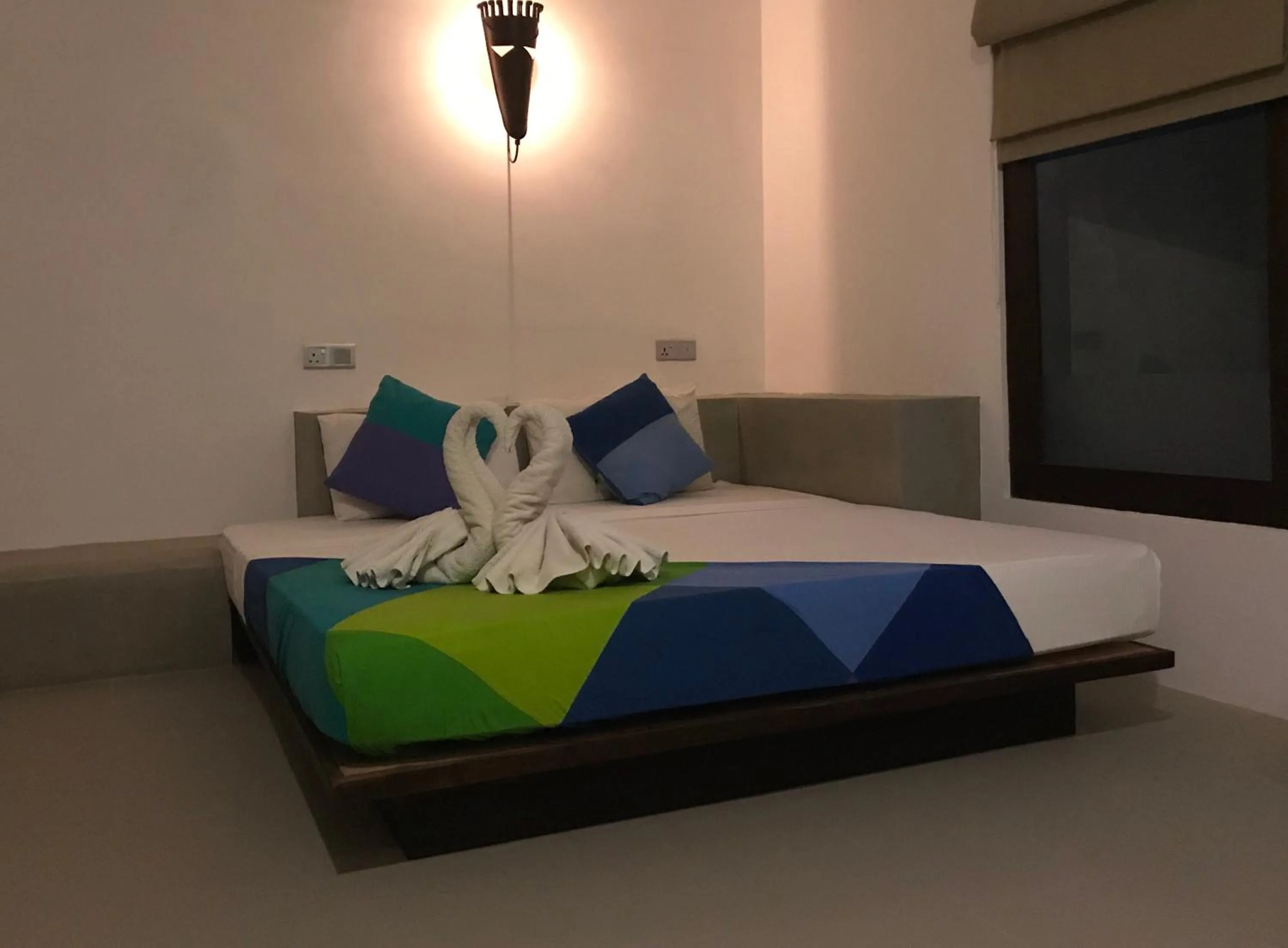 Bed in Handagedara Resort & Spa