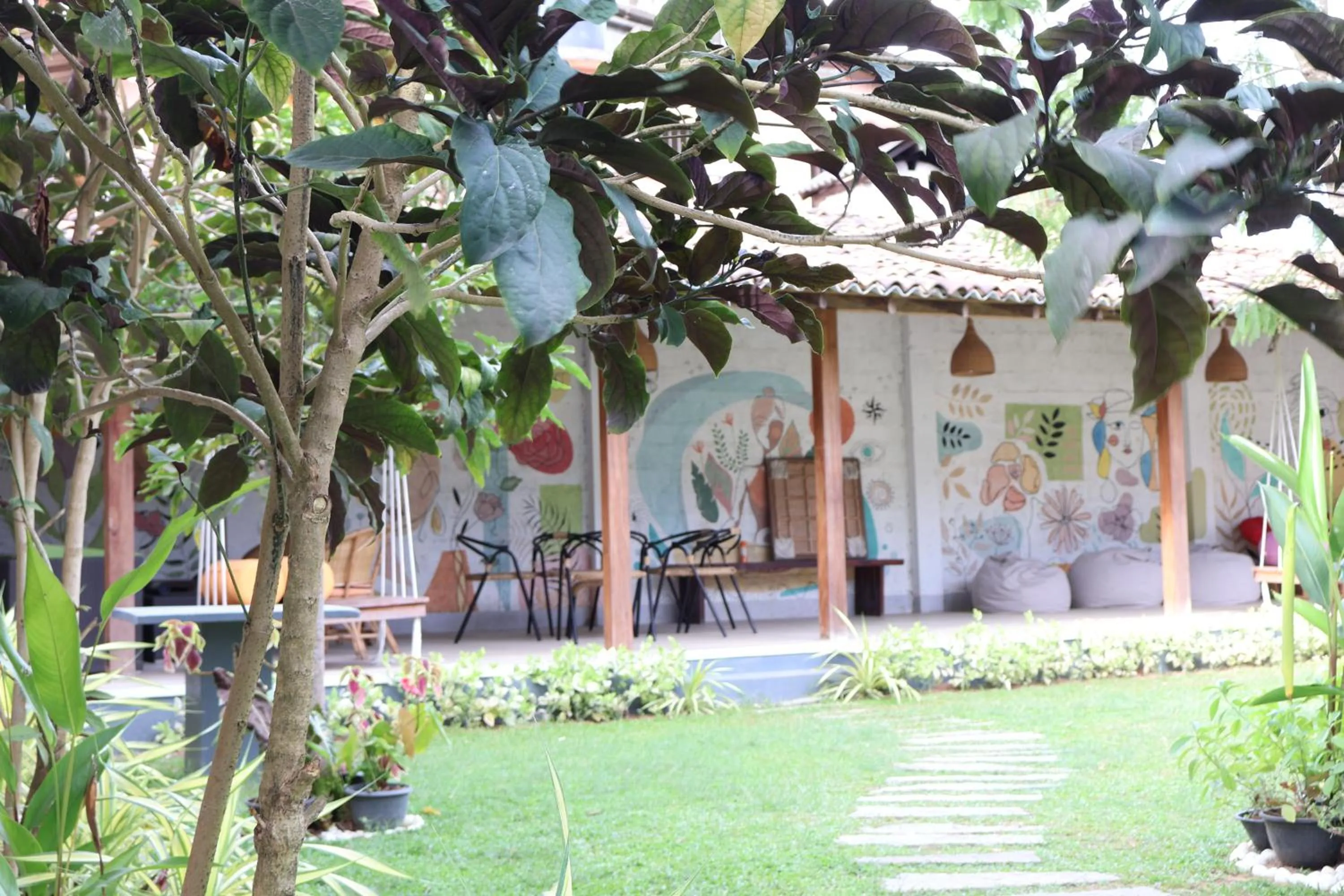 Patio in Handagedara Resort & Spa
