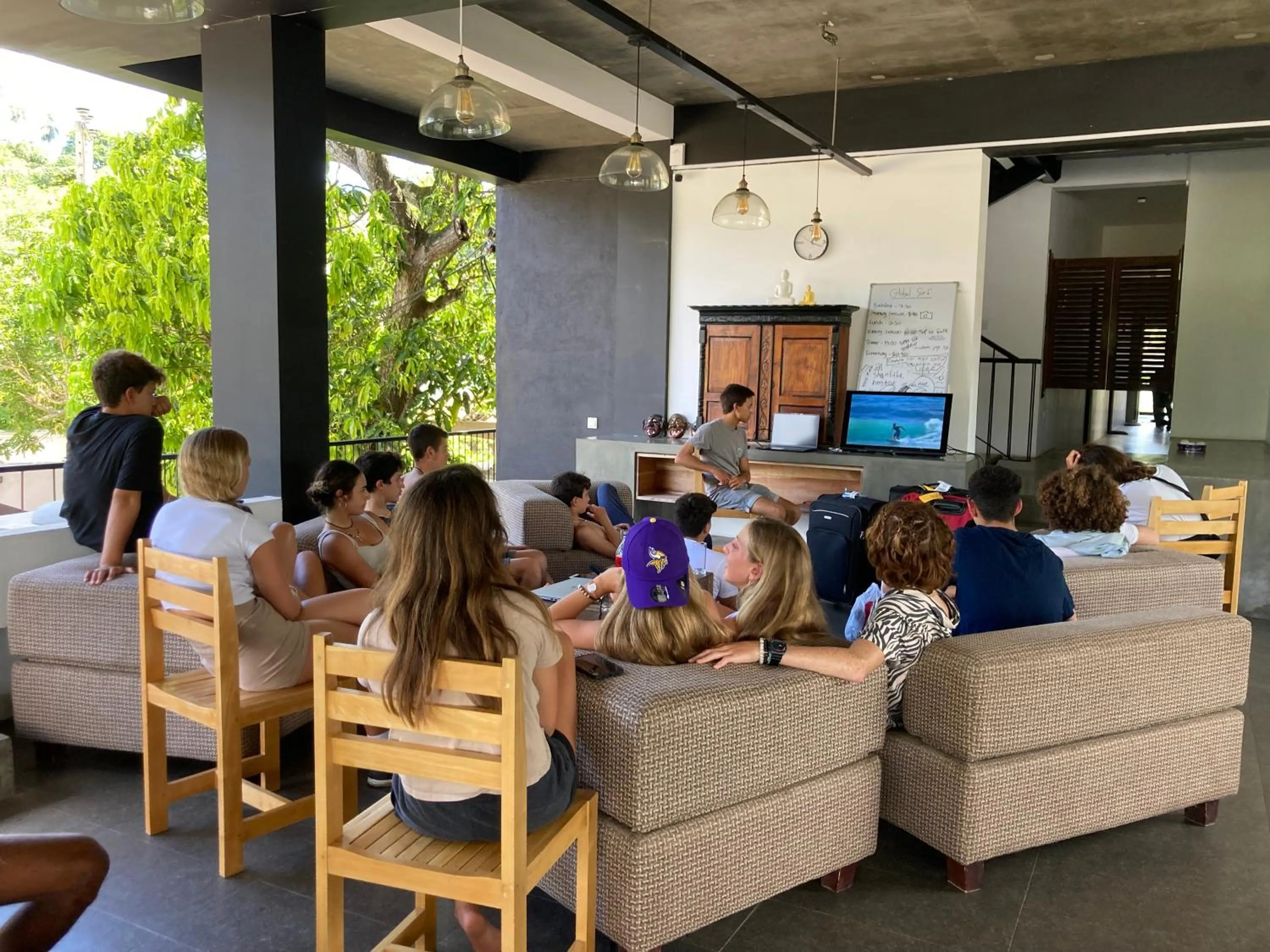 Seating area in Handagedara Resort & Spa