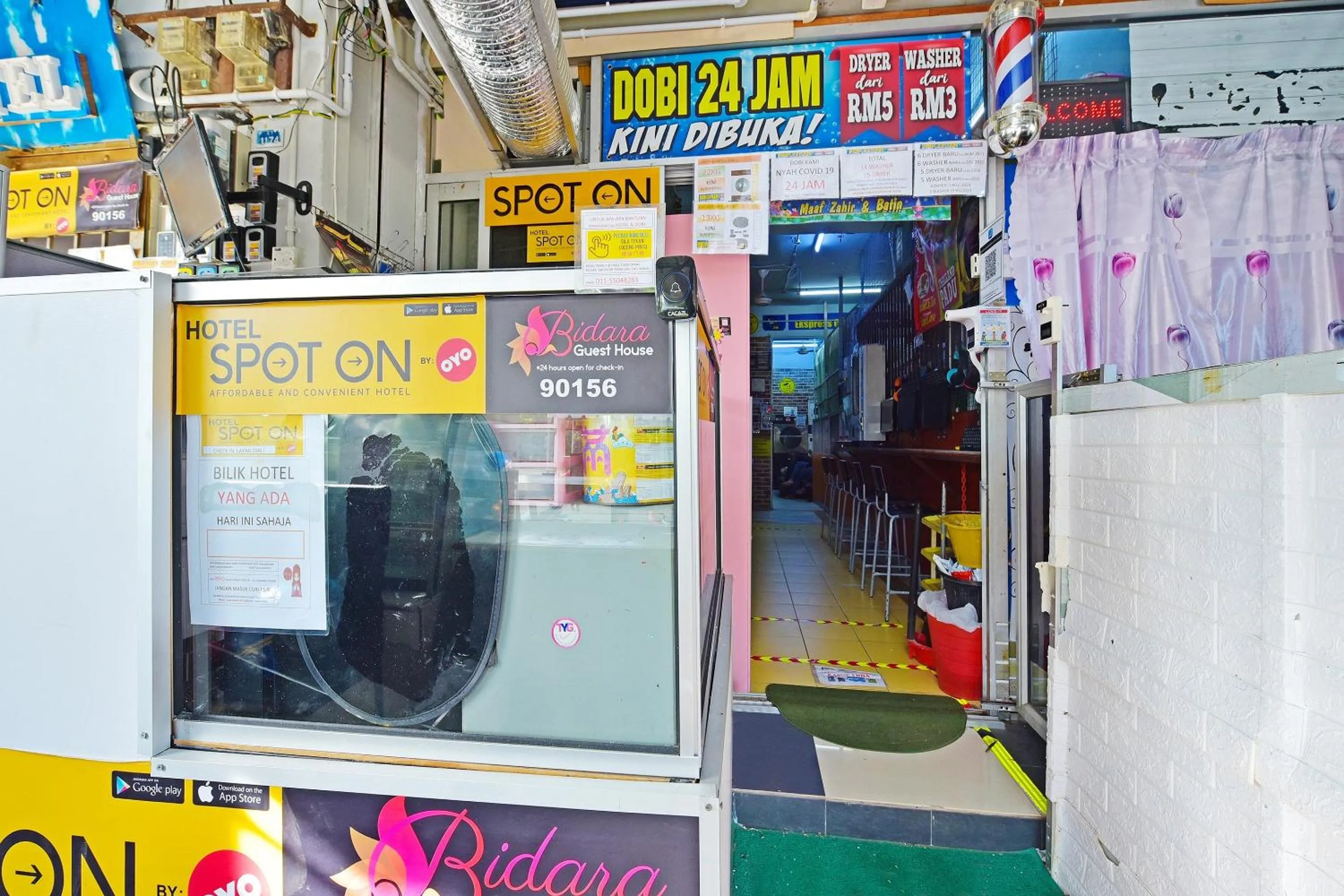 Lobby or reception in Hotel O Bidara Guest House