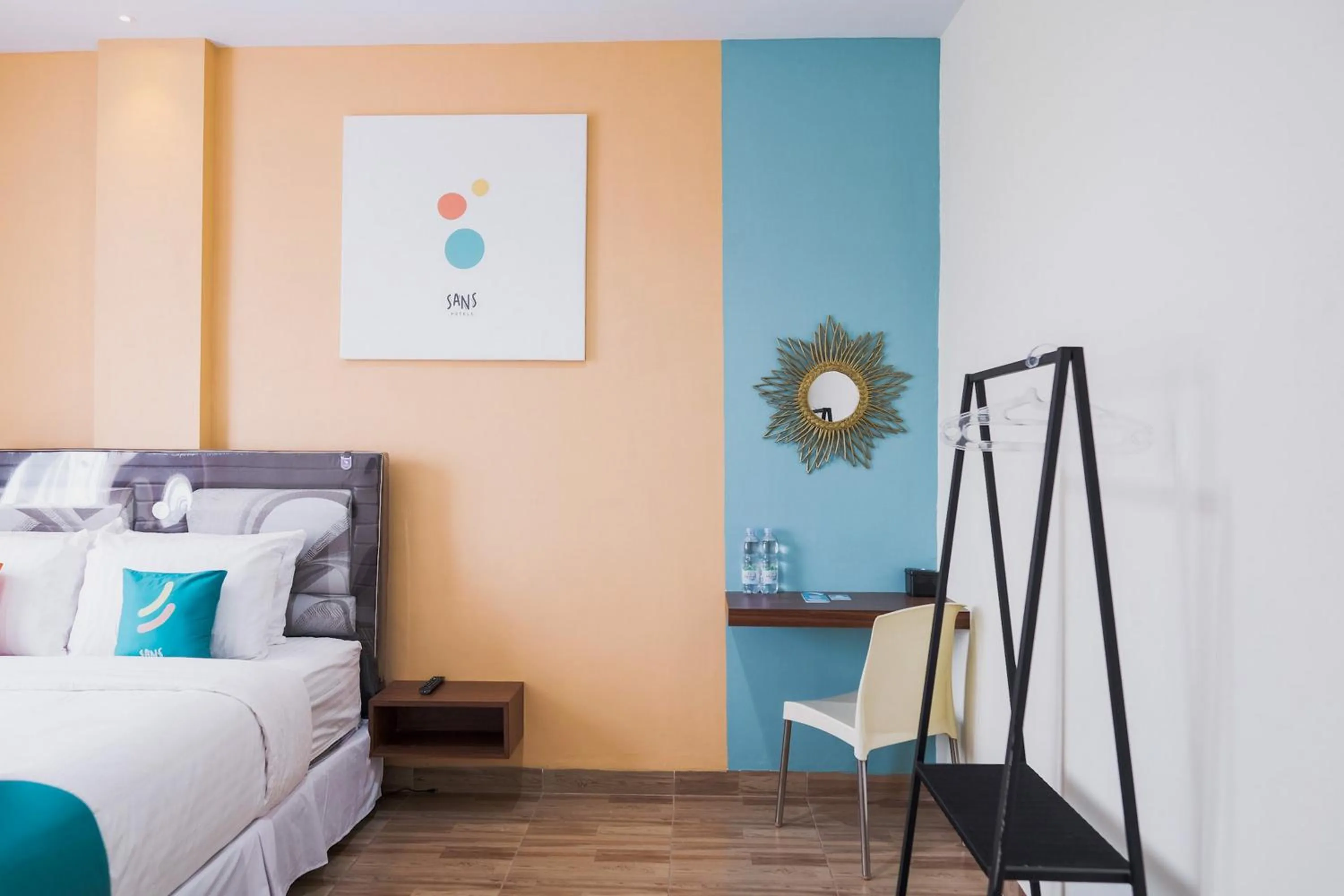 Bedroom, Bed in Sans Hotel Cemara Asri Medan