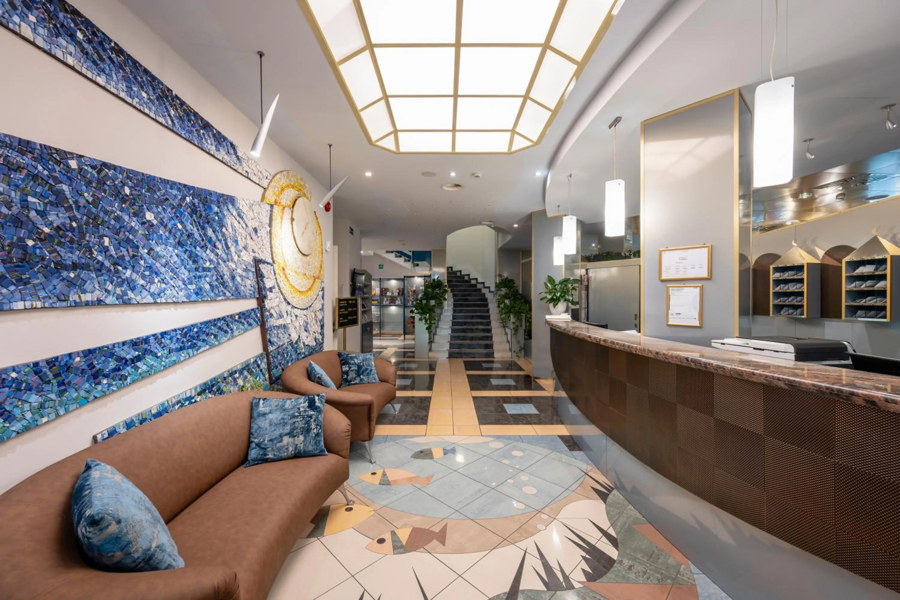 Living room in Hotel Luna