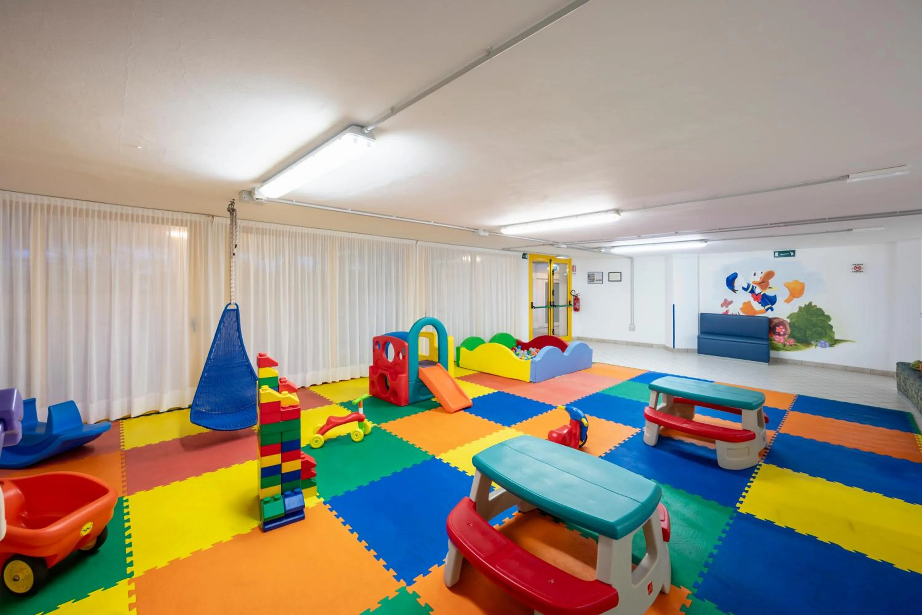 Children play ground in Hotel Luna