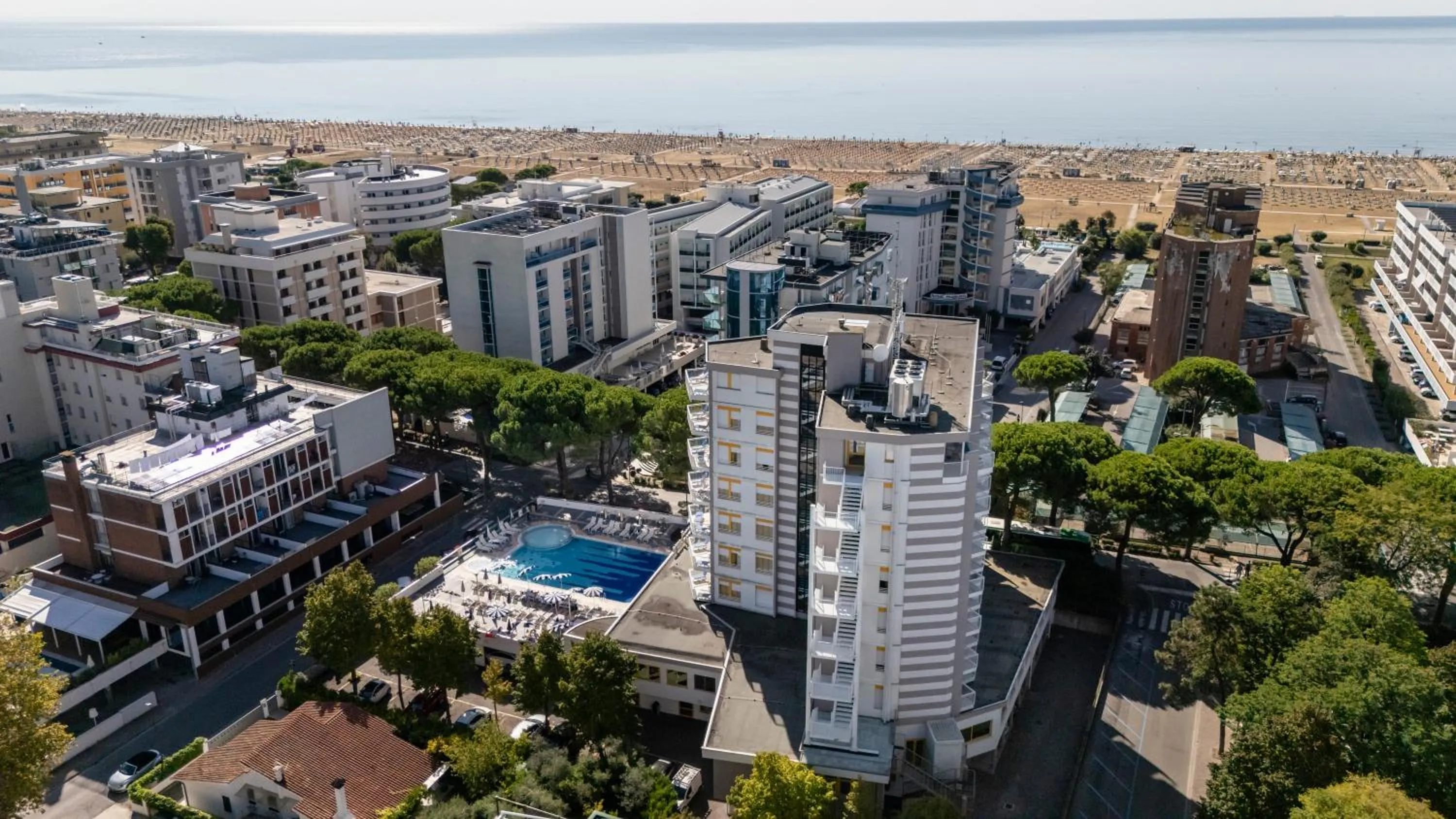 City view in Hotel Luna