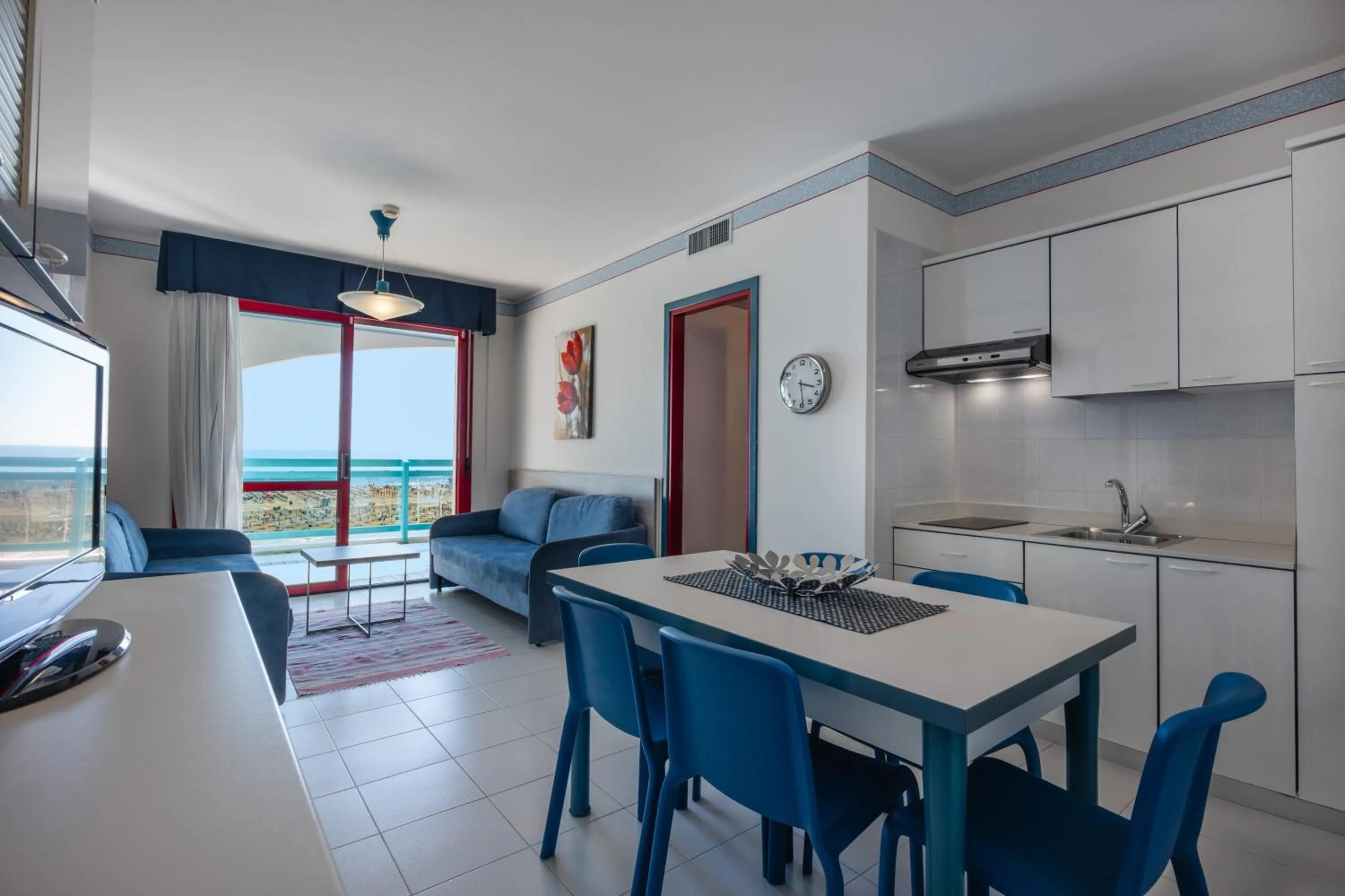 Kitchen or kitchenette in Aparthotel Imperial