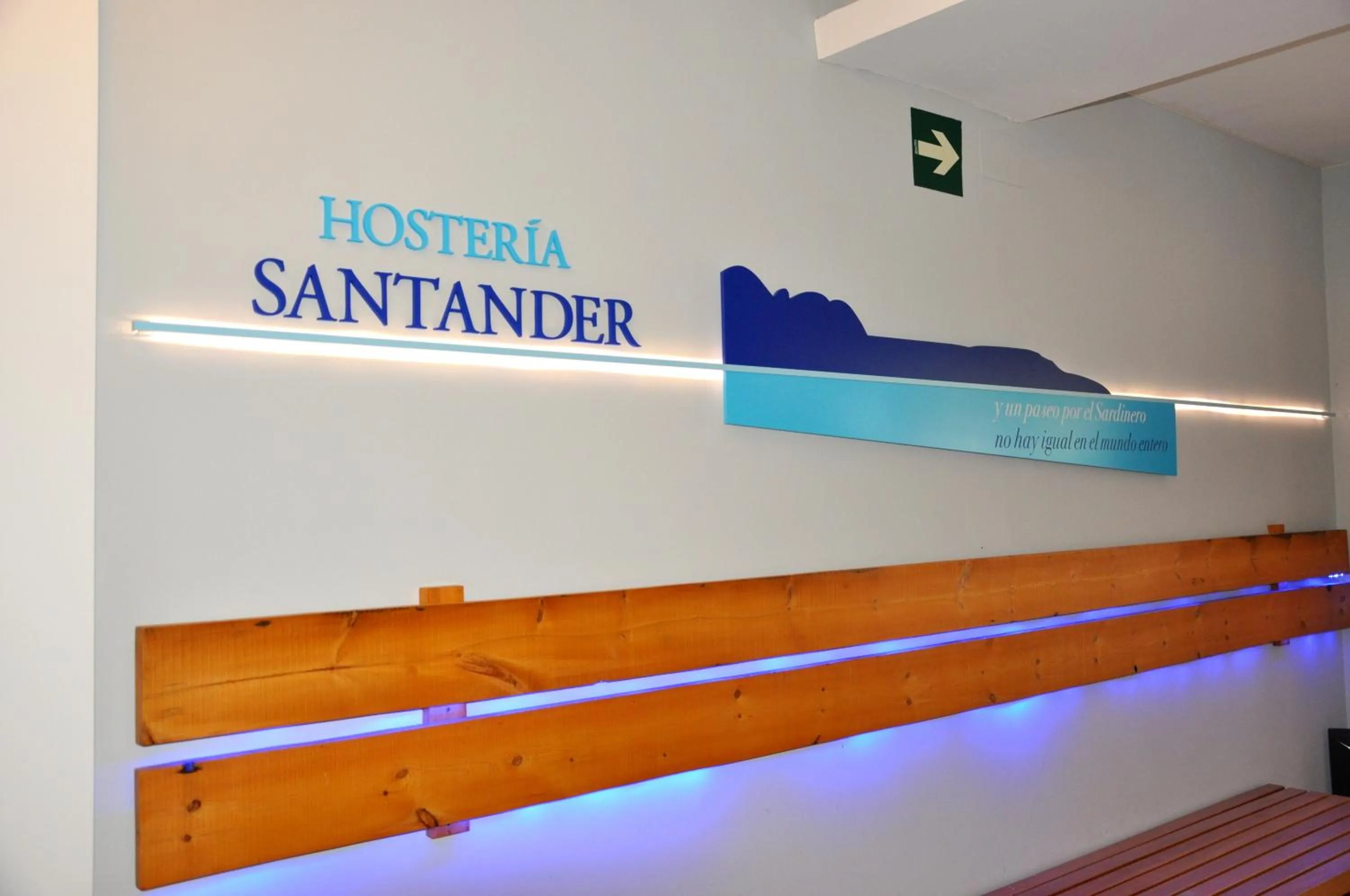 Lobby or reception in Hosteria Santander