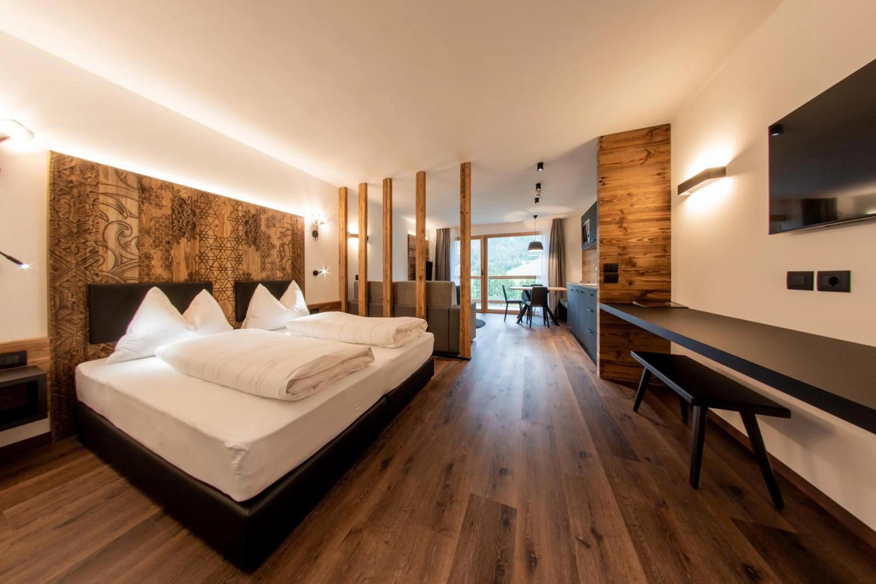 Bed in CHALET NORA
