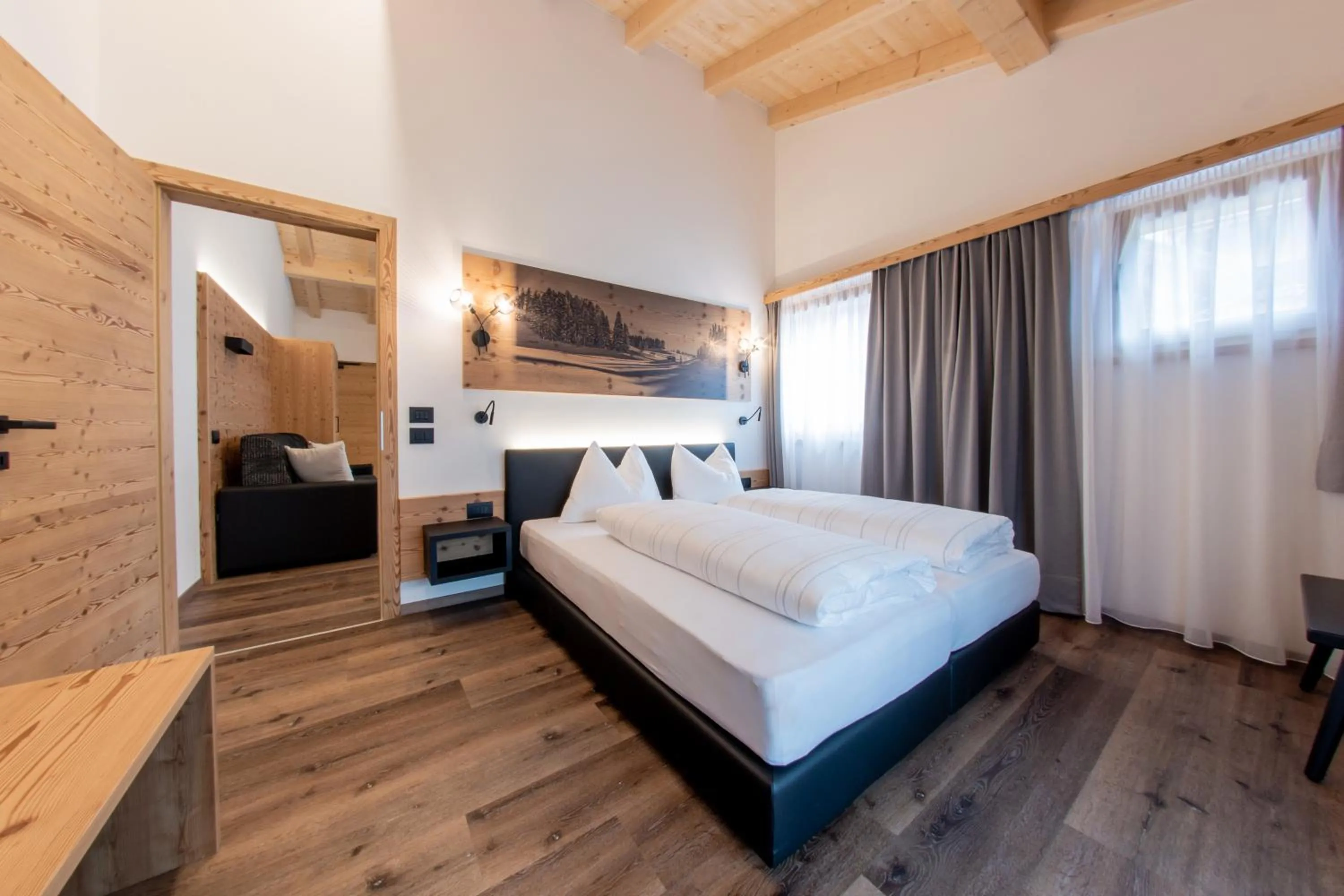 Bed in CHALET NORA