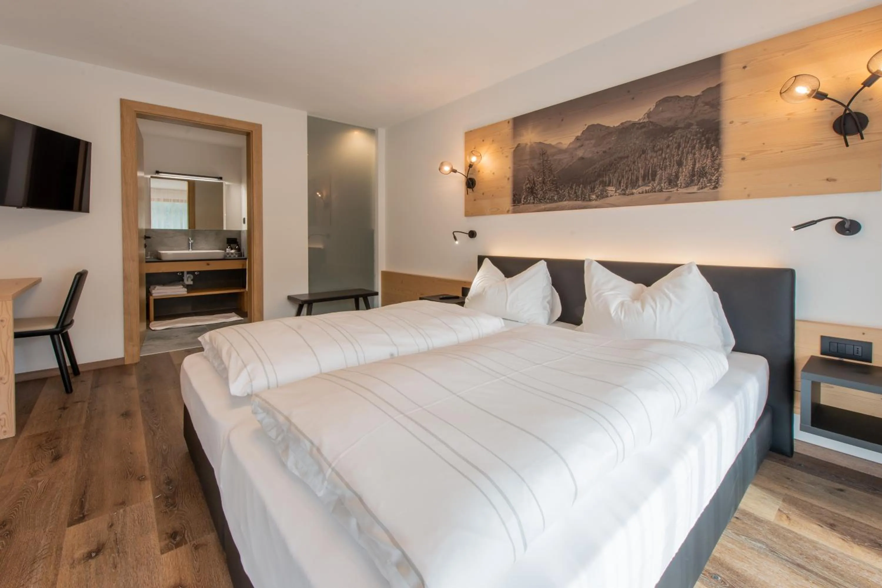 Bed in CHALET NORA
