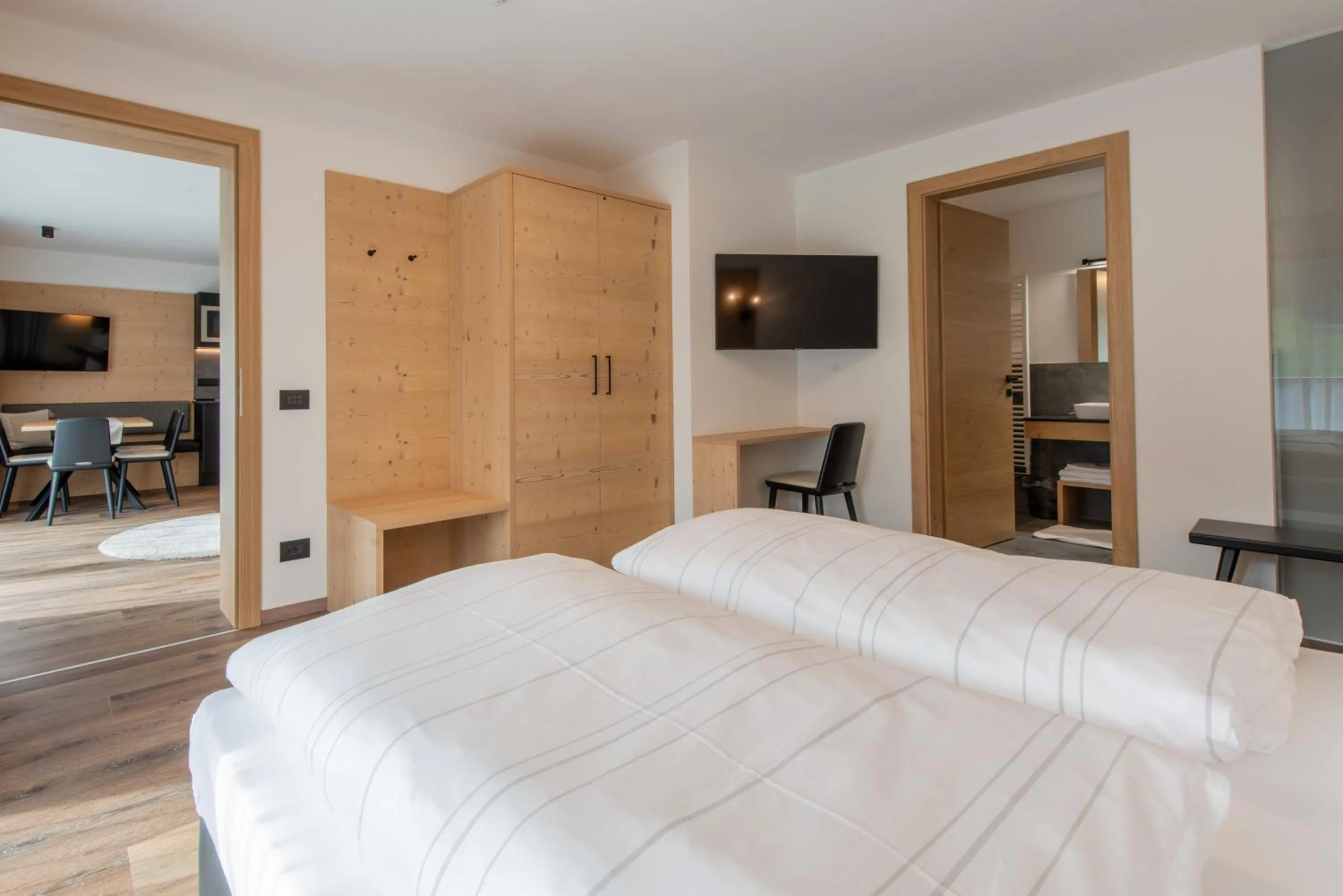 Bed in CHALET NORA