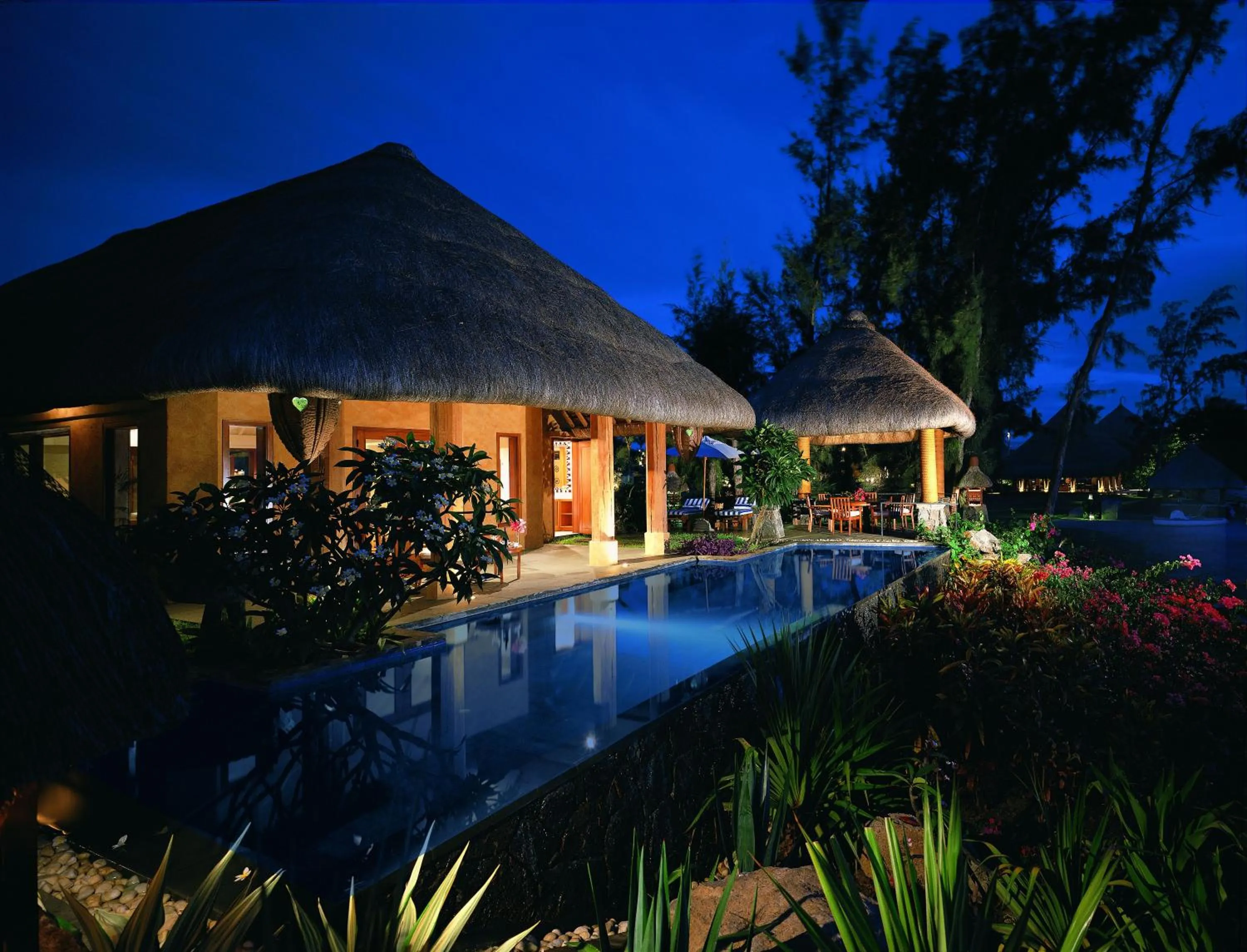 Patio in The Oberoi Beach Resort, Mauritius