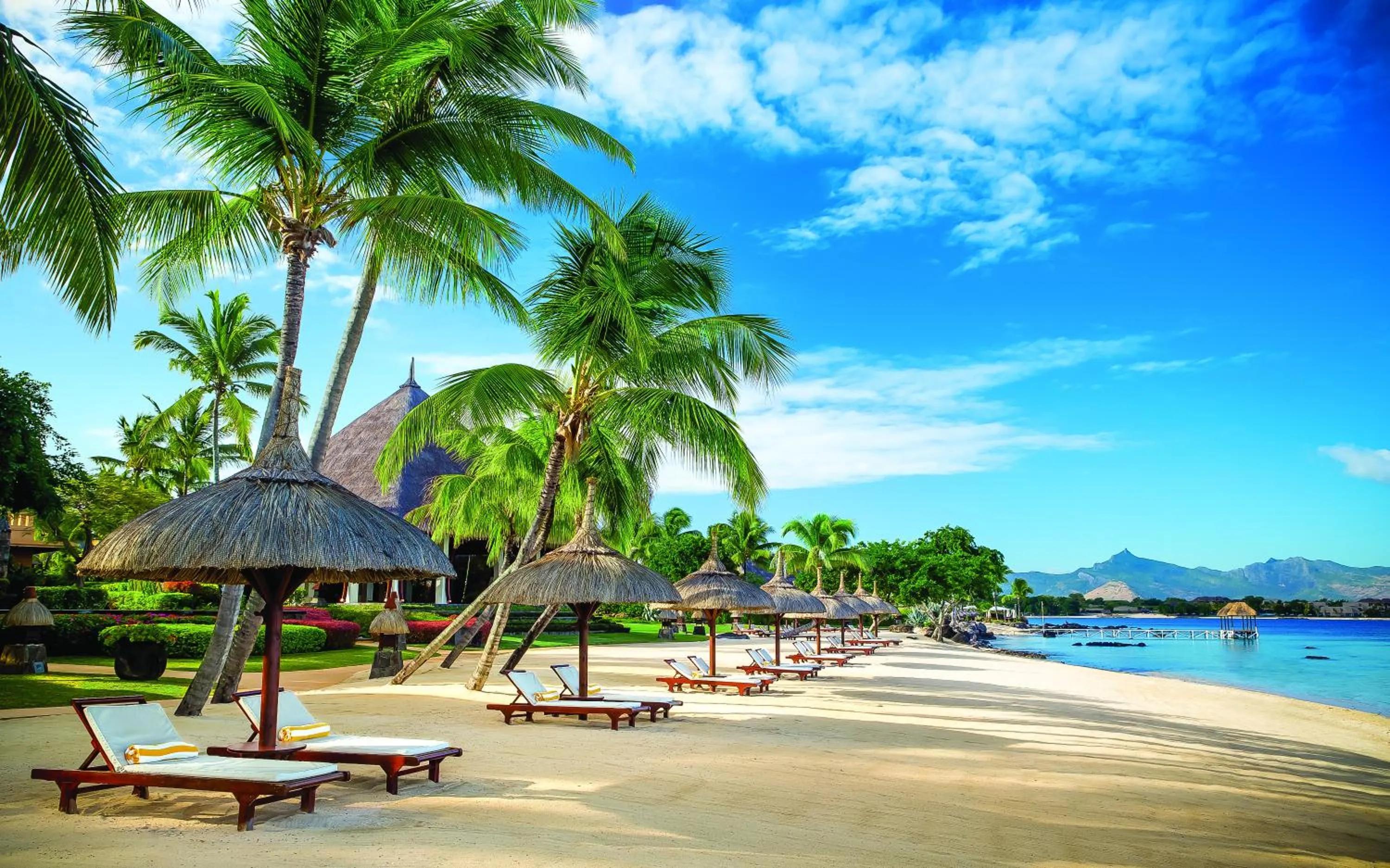 Beach in The Oberoi Beach Resort, Mauritius