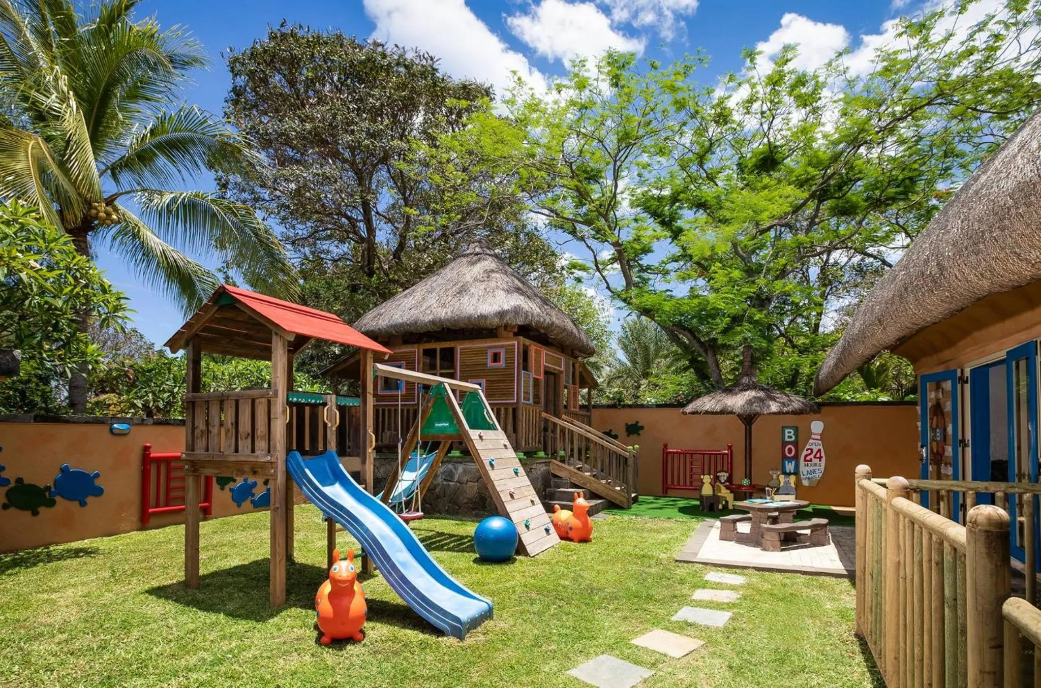 Kids's club in The Oberoi Beach Resort, Mauritius