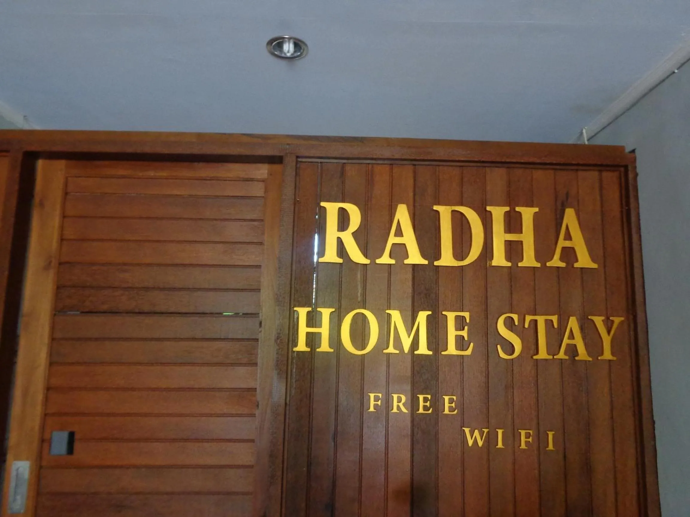 Logo/Certificate/Sign in Radha Homestay