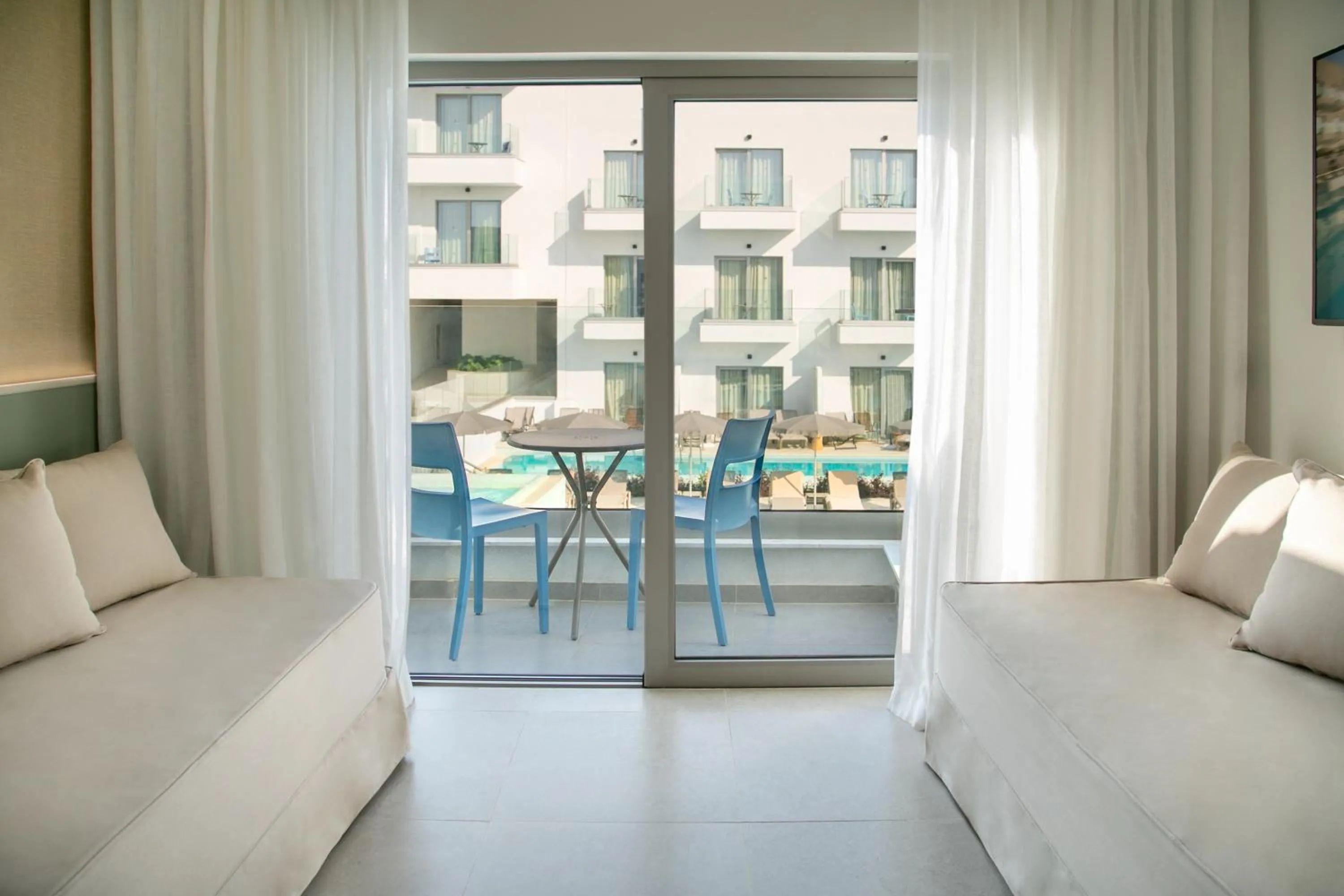 Balcony/Terrace in Atlantica Aqua Blue