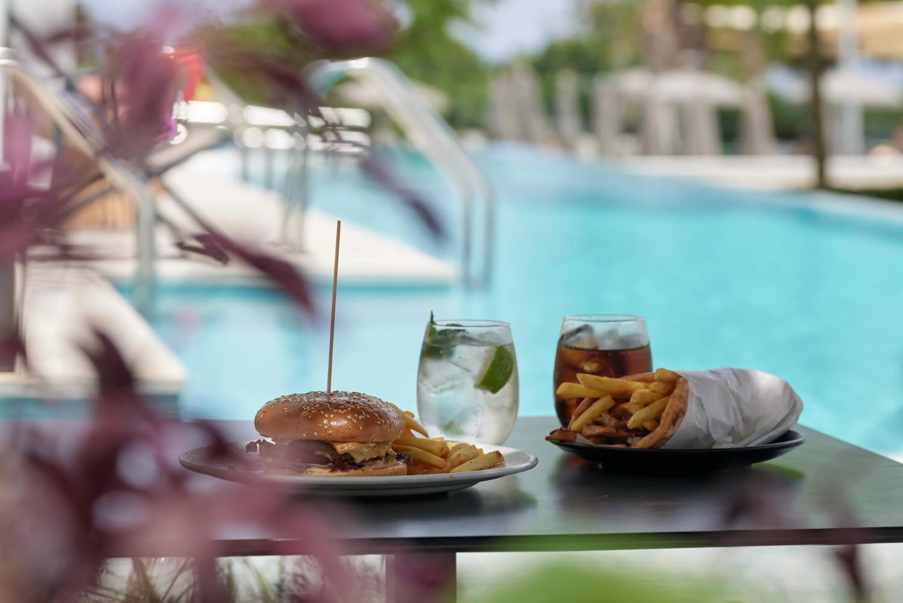 Food and drinks in Atlantica Aqua Blue