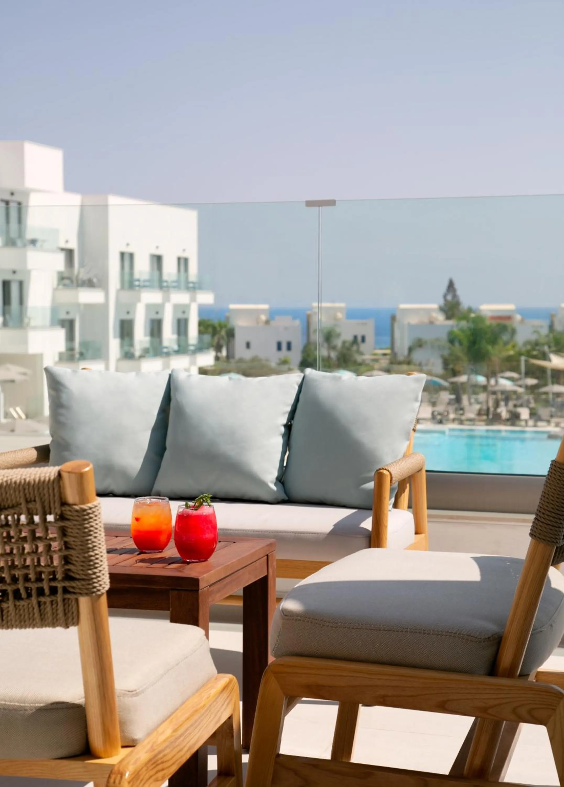 Lounge or bar in Atlantica Aqua Blue