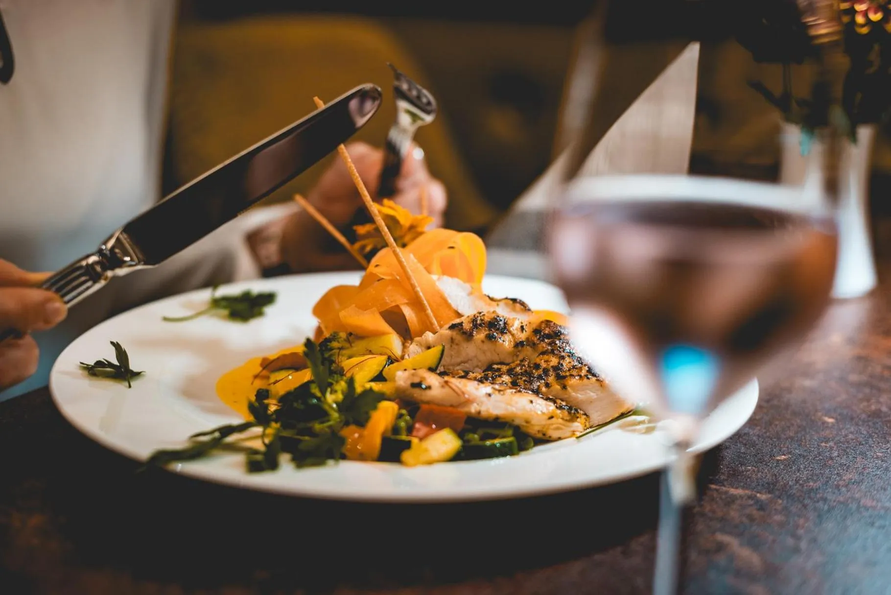 Restaurant/places to eat in Hotel Marschall Duroc