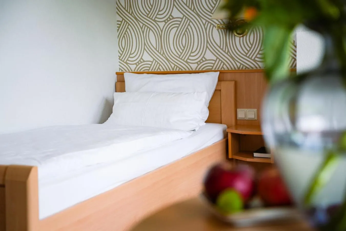 Bed in Hotel Marschall Duroc